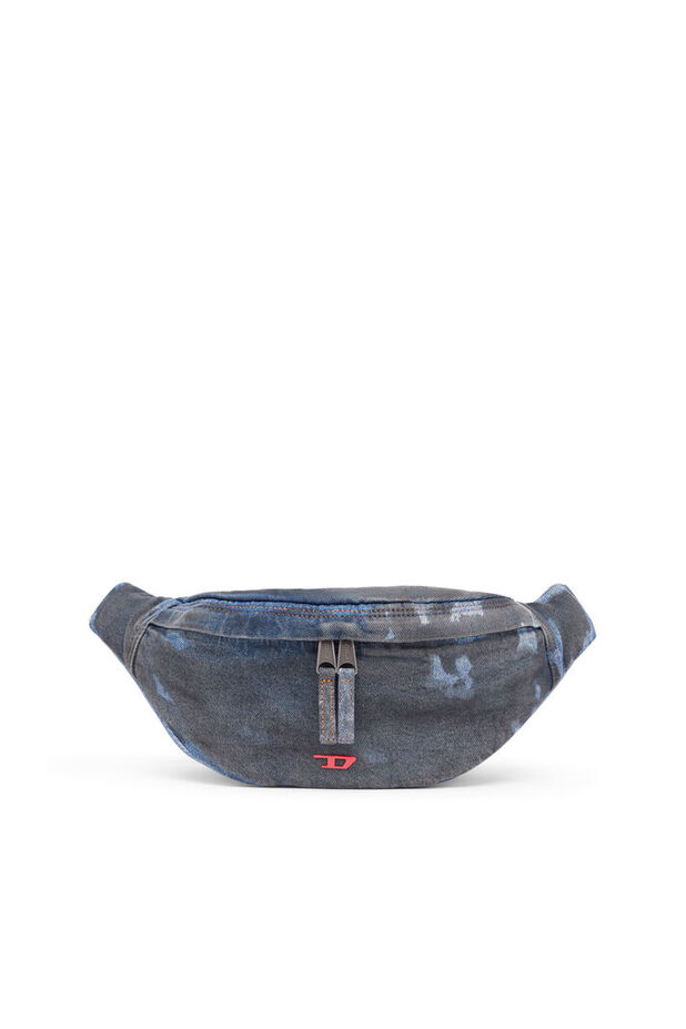 Rave-Belt bag in coated denim