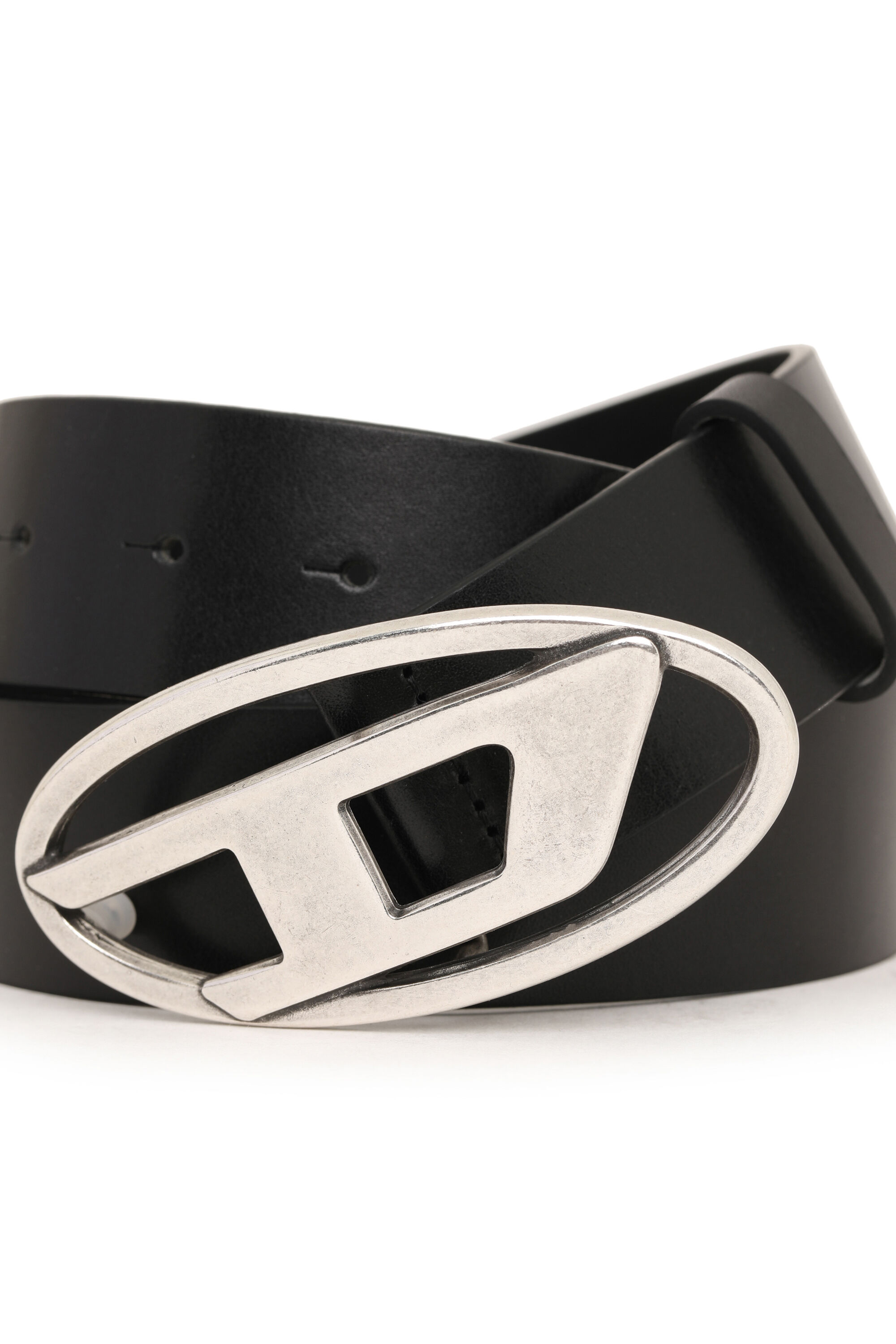 Men's Reversible belt in matte and shiny leather | Diesel