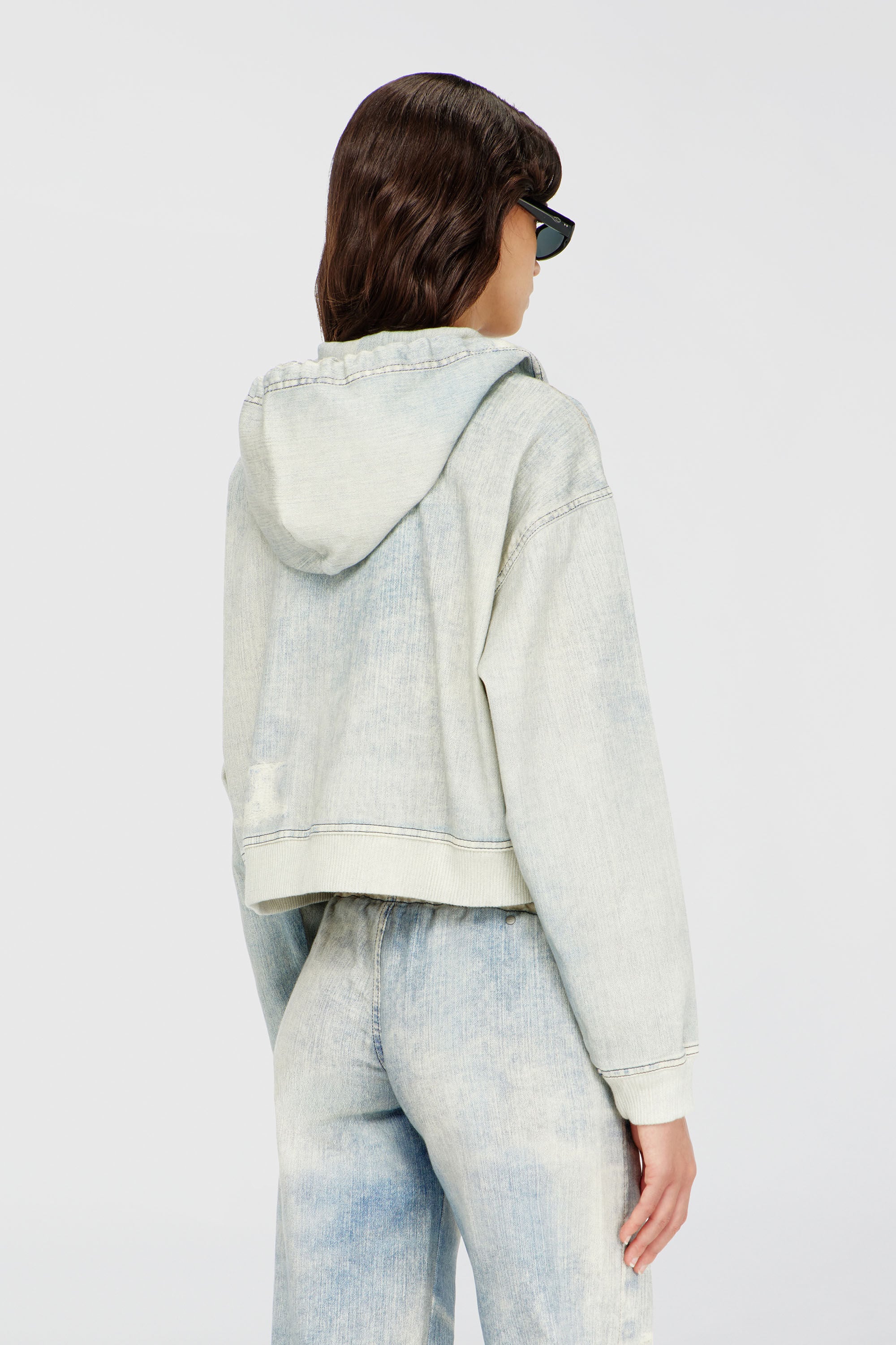 DE-GIRI-CROP JOGG, Light Blue