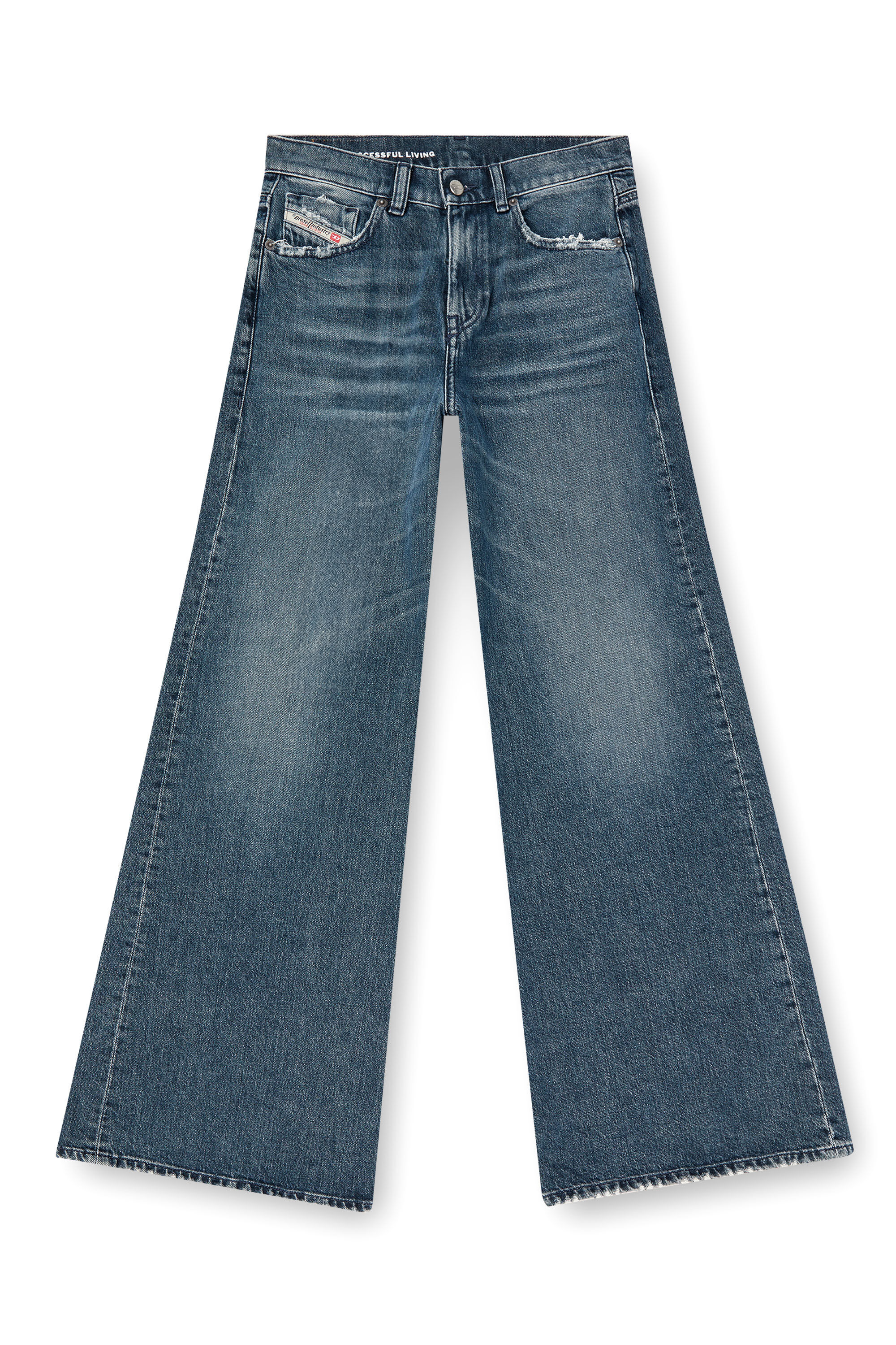 Diesel - Woman's Flare Jeans 1978 D-Akemi 007Y7, Medium blue - 2