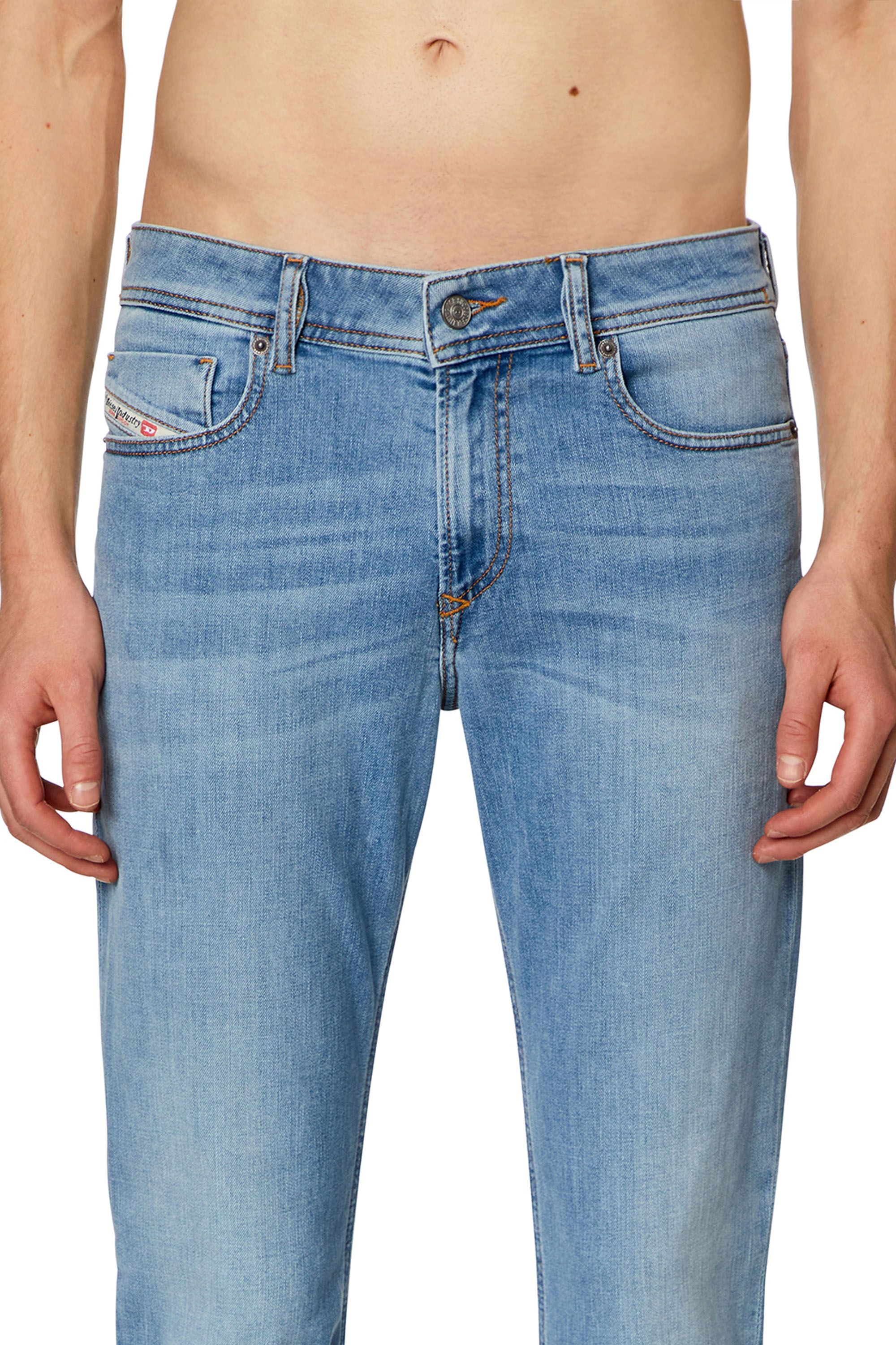 Diesel - Skinny Jeans 1979 Sleenker 09H62, Light Blue - Image 5