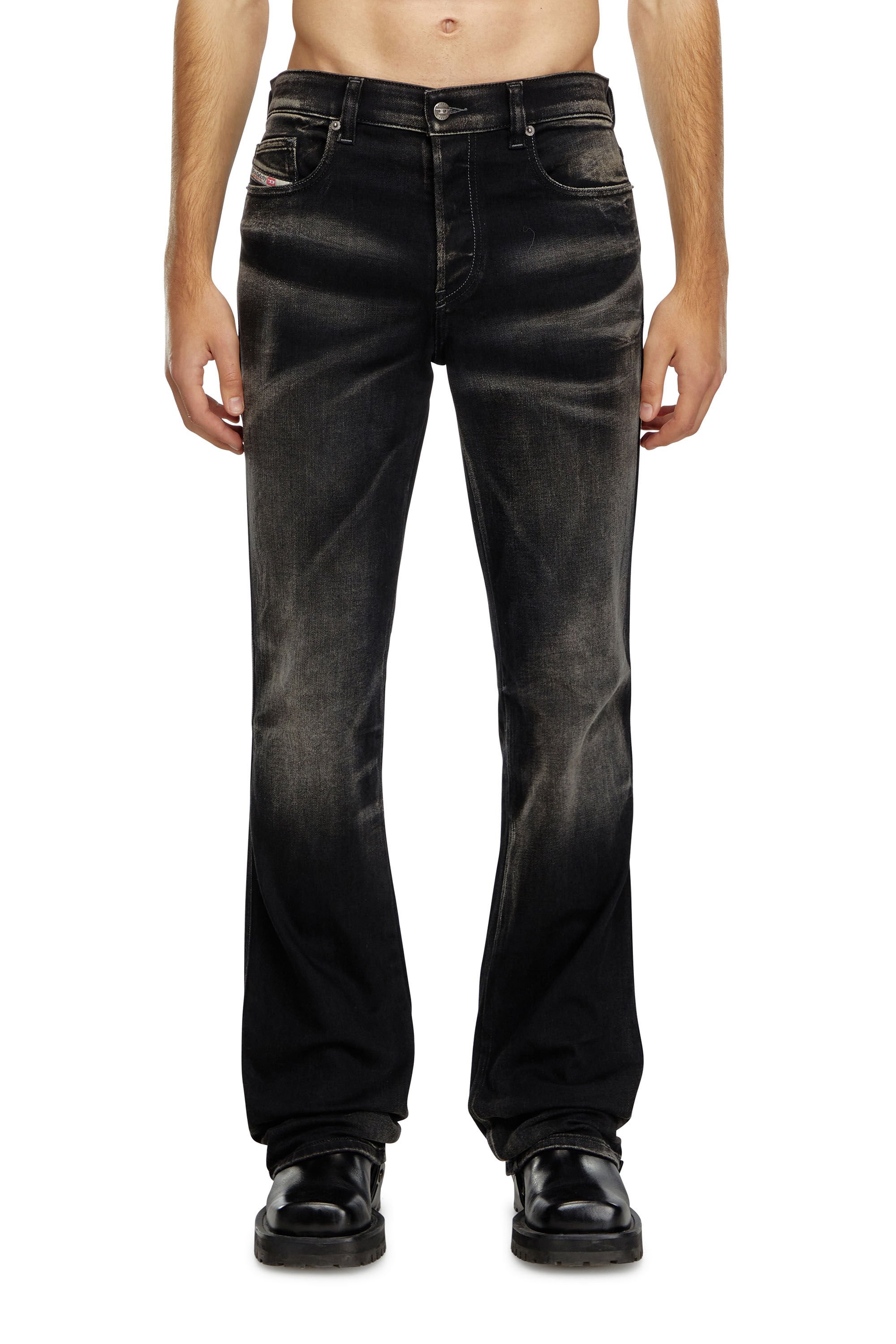 Diesel - Man Bootcut Jeans 1998 D-Buck 09J53, Black/Dark grey - Image 3
