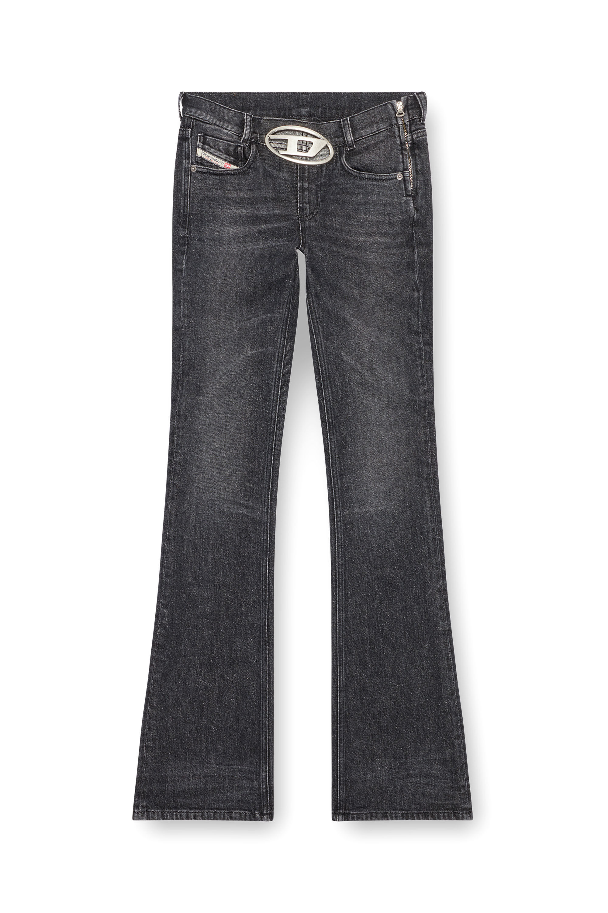 Diesel - Woman's Bootcut and Flare Jeans 1969 D-Ebbey 0CKAH, Black/Dark grey - 2