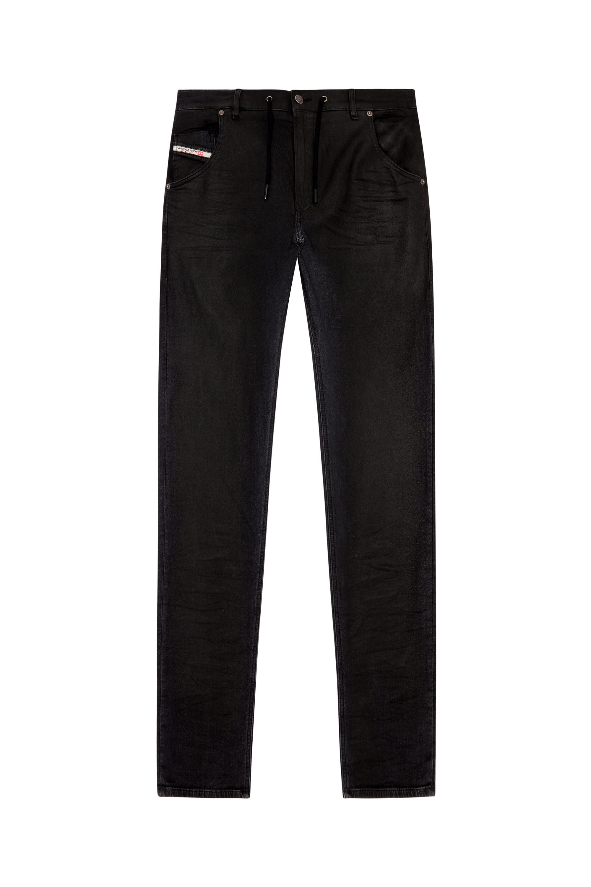 Diesel - Man Tapered 2030 D-Krooley Joggjeans® 068HU, Black/Dark grey - Image 2