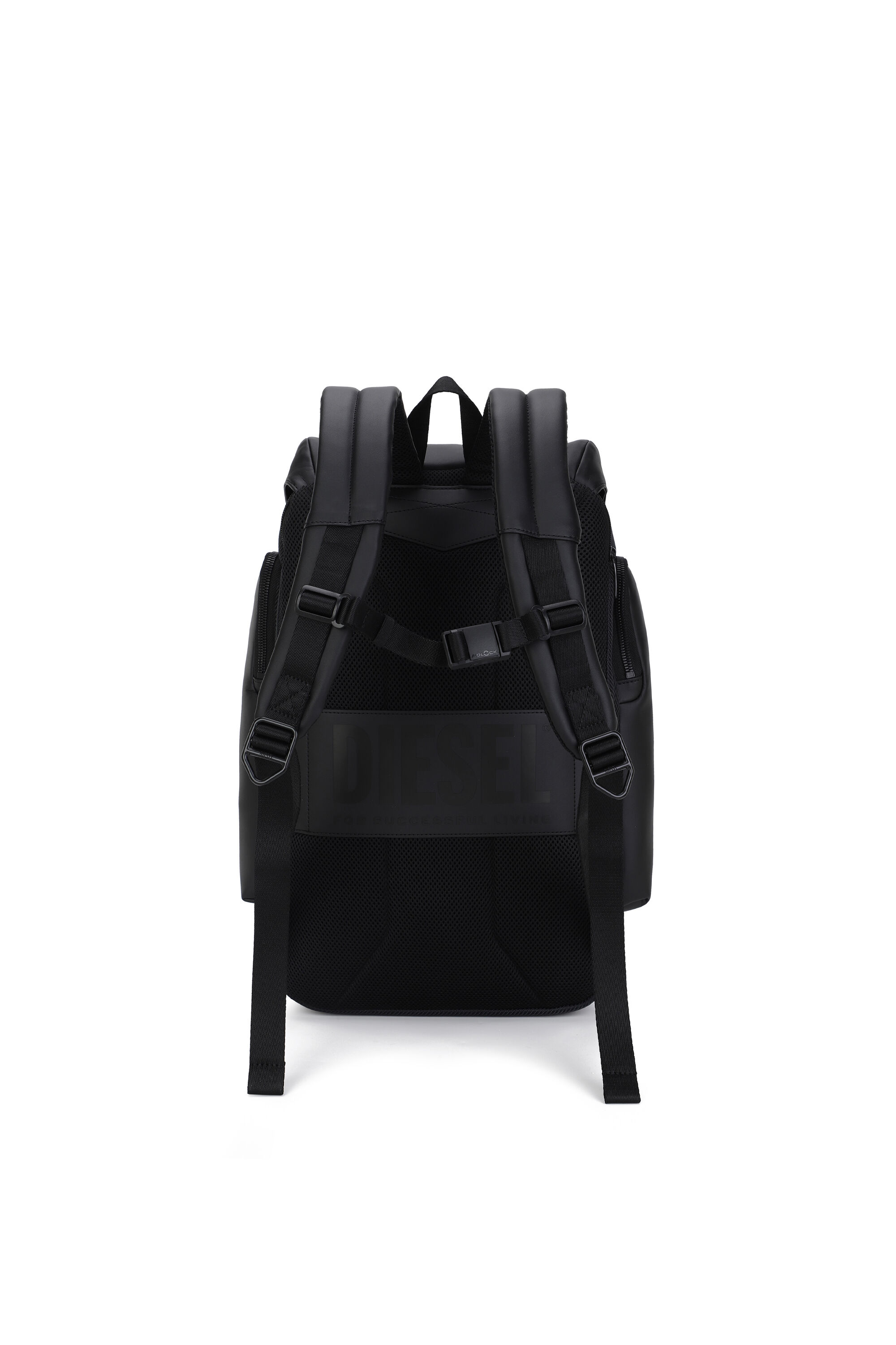 Diesel - DIESEL CARBON FIBER BACKPACK-BLACK  DSB0, Unisex's Functional business backpack in Black - 2