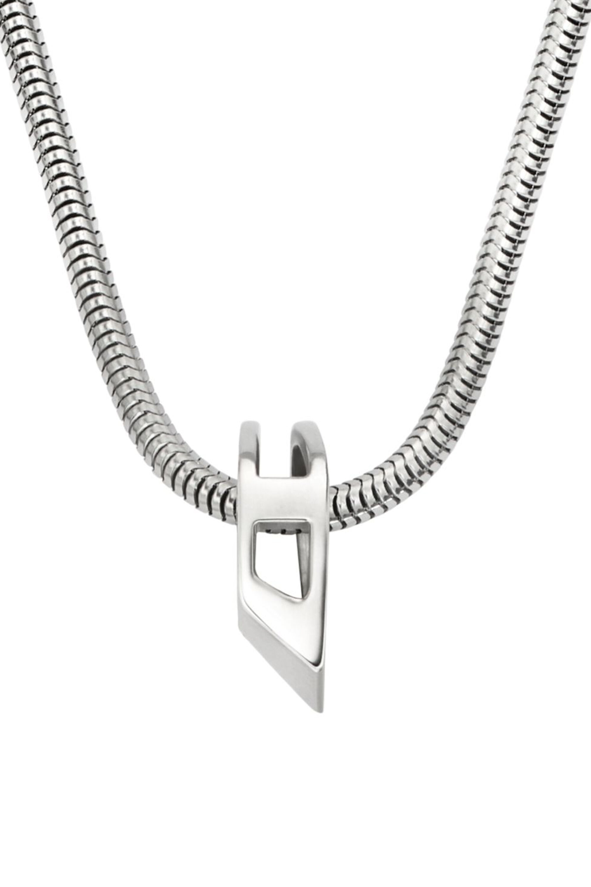 Diesel - DX167240 JEWELLERY, Unisex's Stainless Steel Chain Necklace in Silver - 2