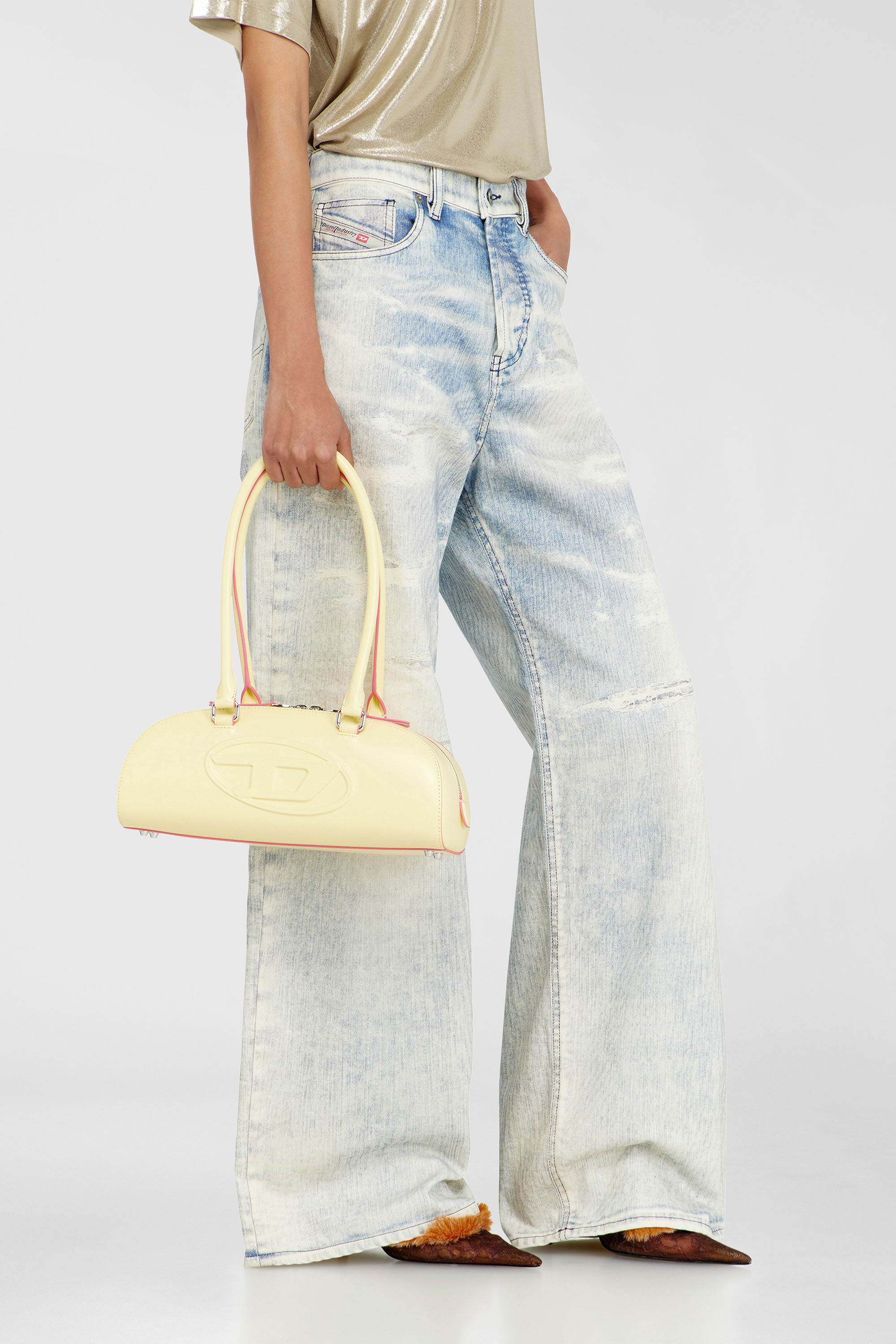 Diesel - Woman's Relaxed Jeans 1996 D-Sire 09R69, Light Blue - 6