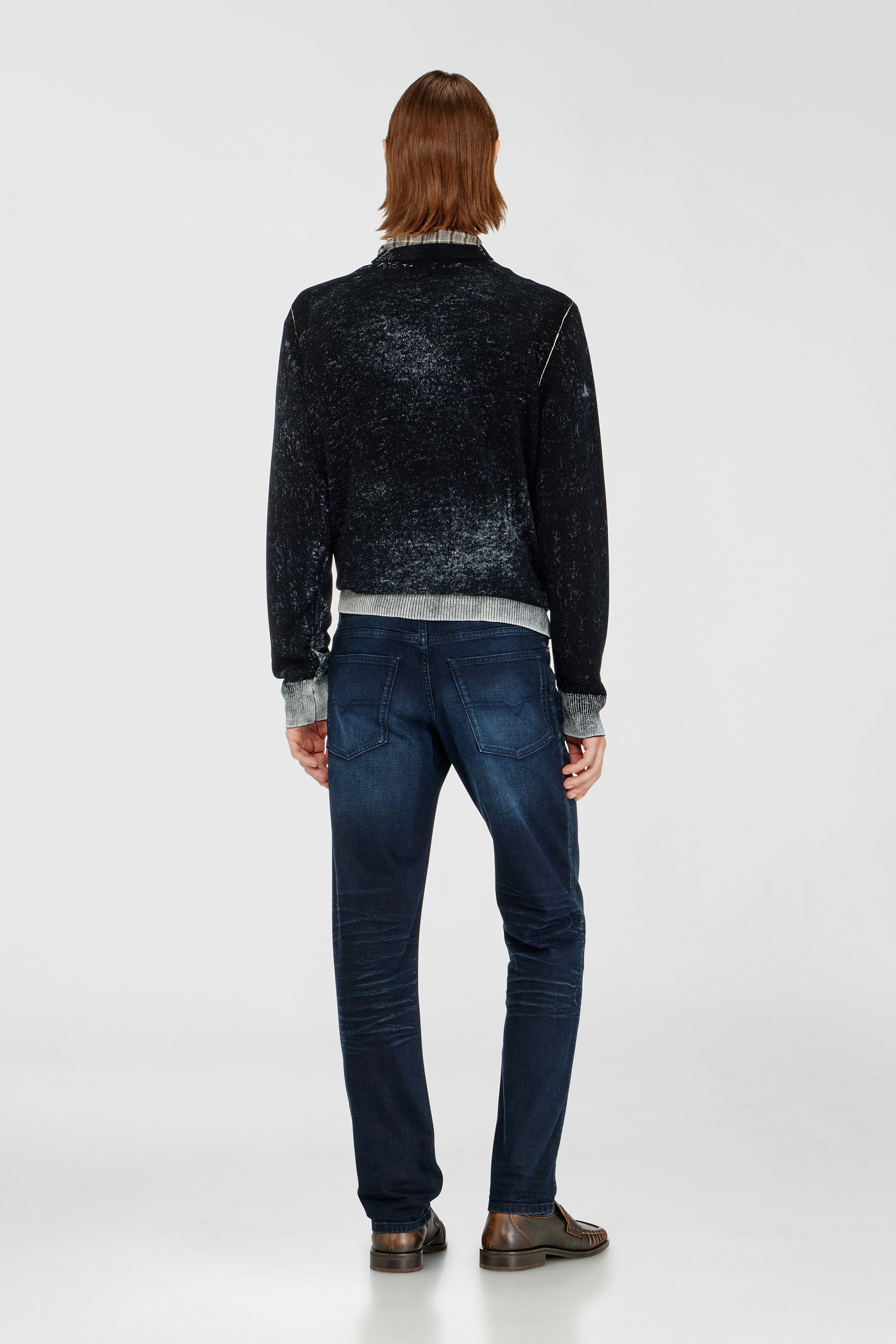 Diesel - Man's Regular Jeans 2023 D-Finitive 0BMBX, Dark Blue - 3