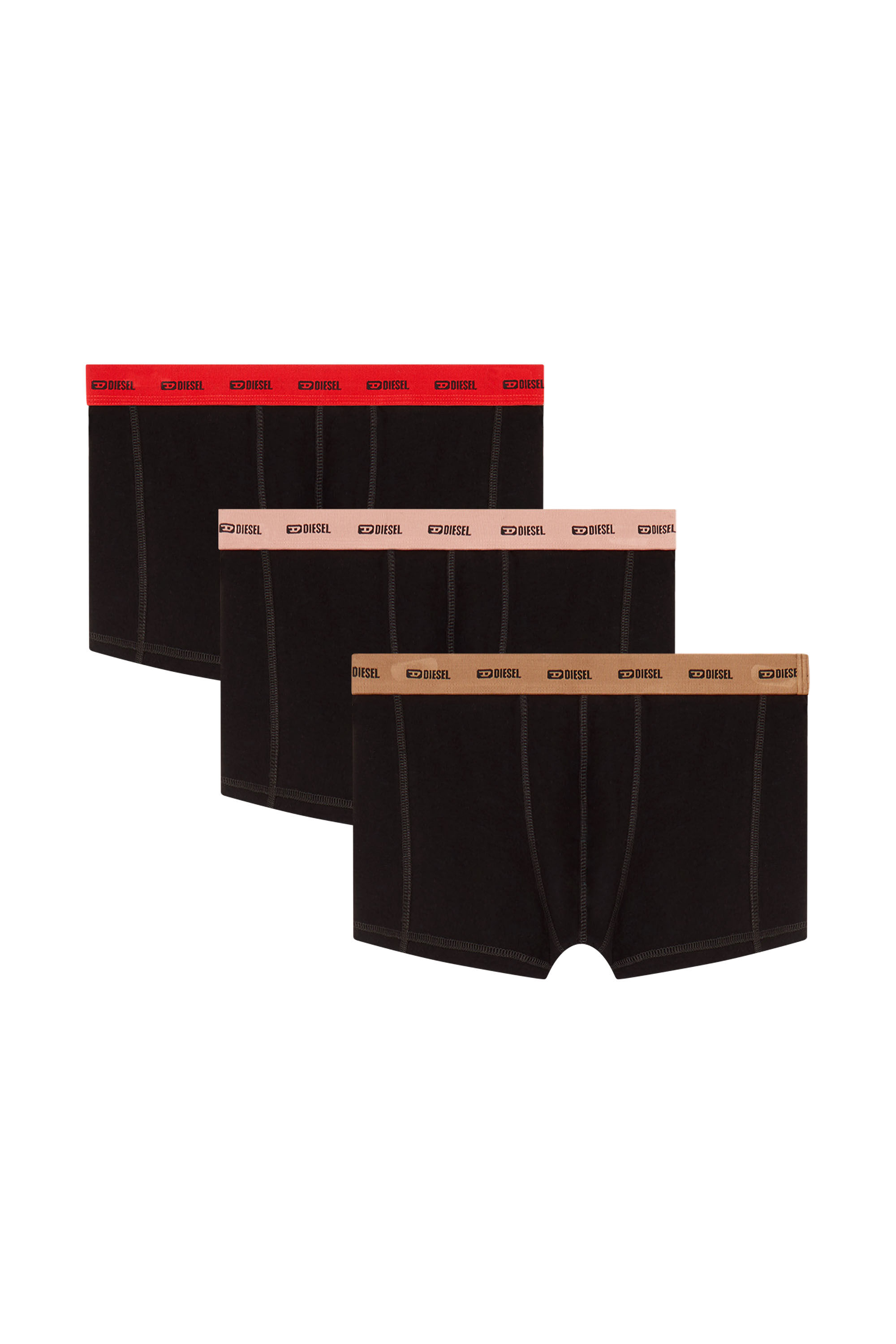 Diesel - DAMIEN-UTLT-3PACK, Man's Three-pack of boxer briefs in Black - 2