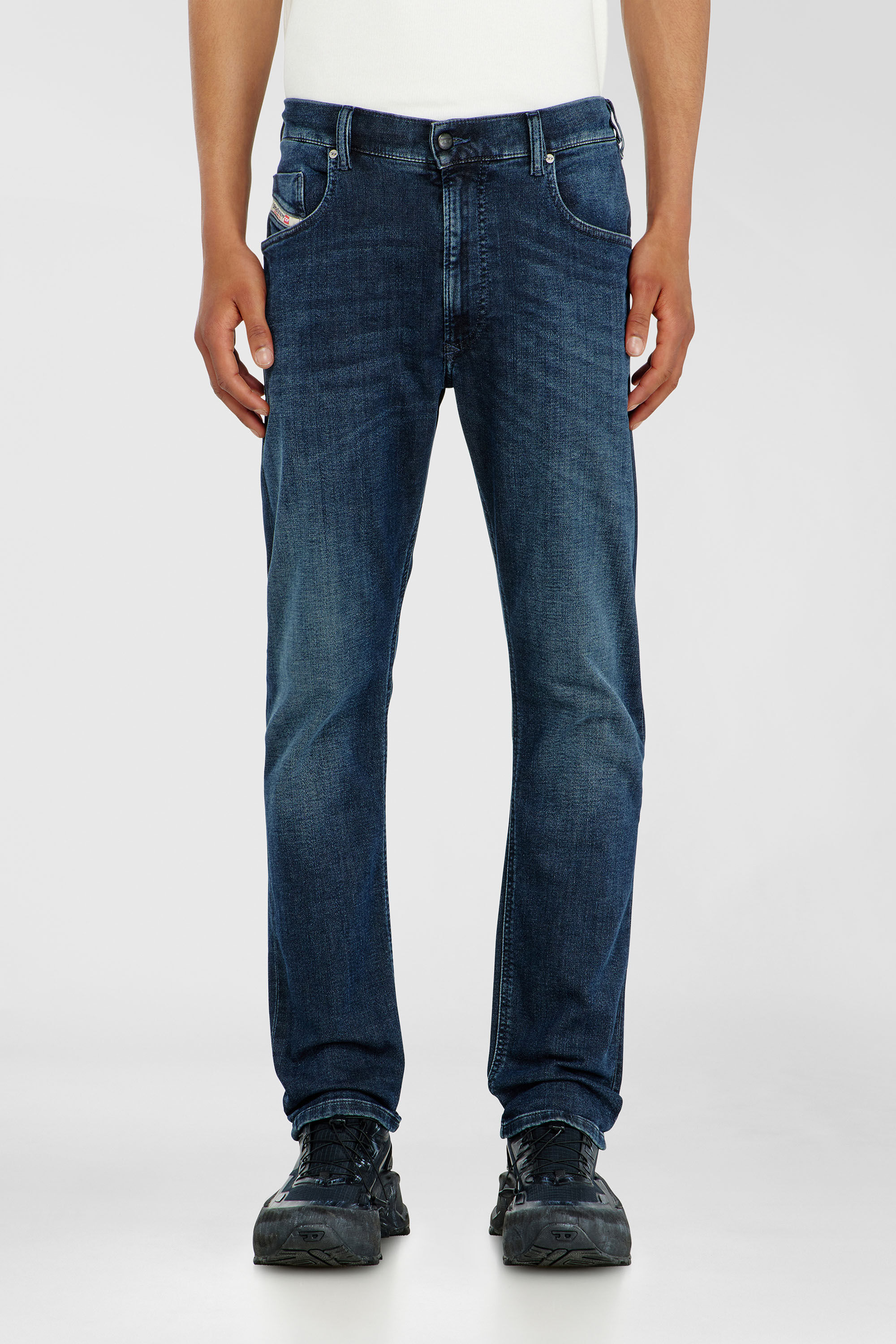 Diesel - Man's Regular 2032 D-Krooley-BW Joggjeans&reg; 09P94, Dark Blue - 2