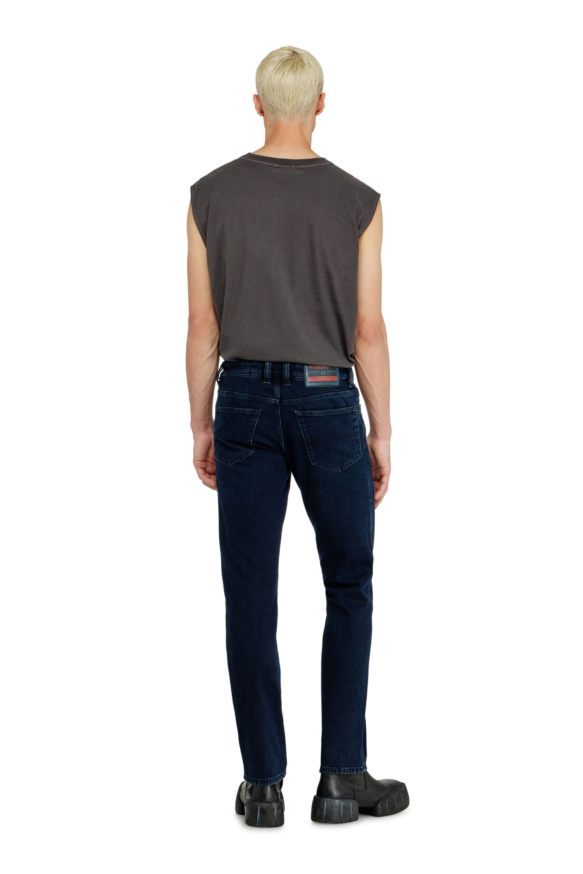 Diesel - Man's Slim Jeans 1993 D-Vyl 0KBBJ, Dark Blue - 3