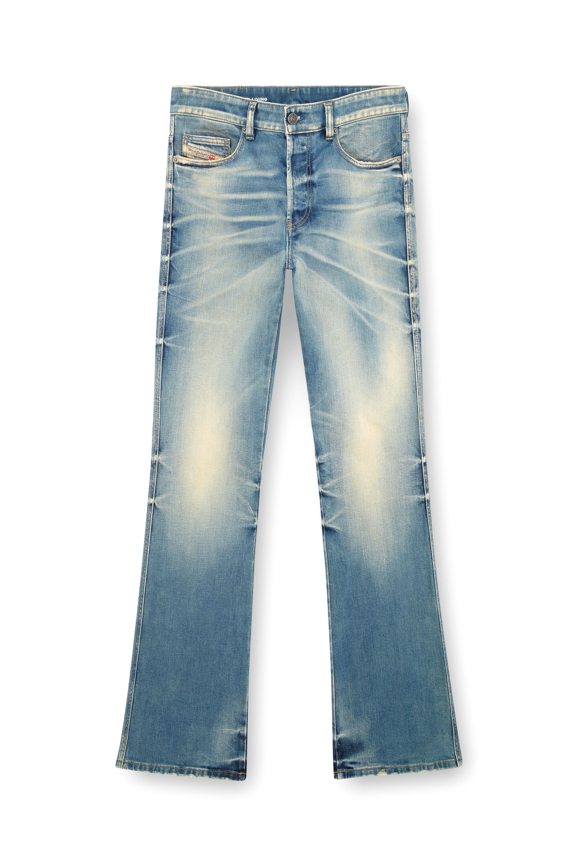 Diesel - Man Bootcut Jeans 1998 D-Buck 09J62, Medium blue - Image 2