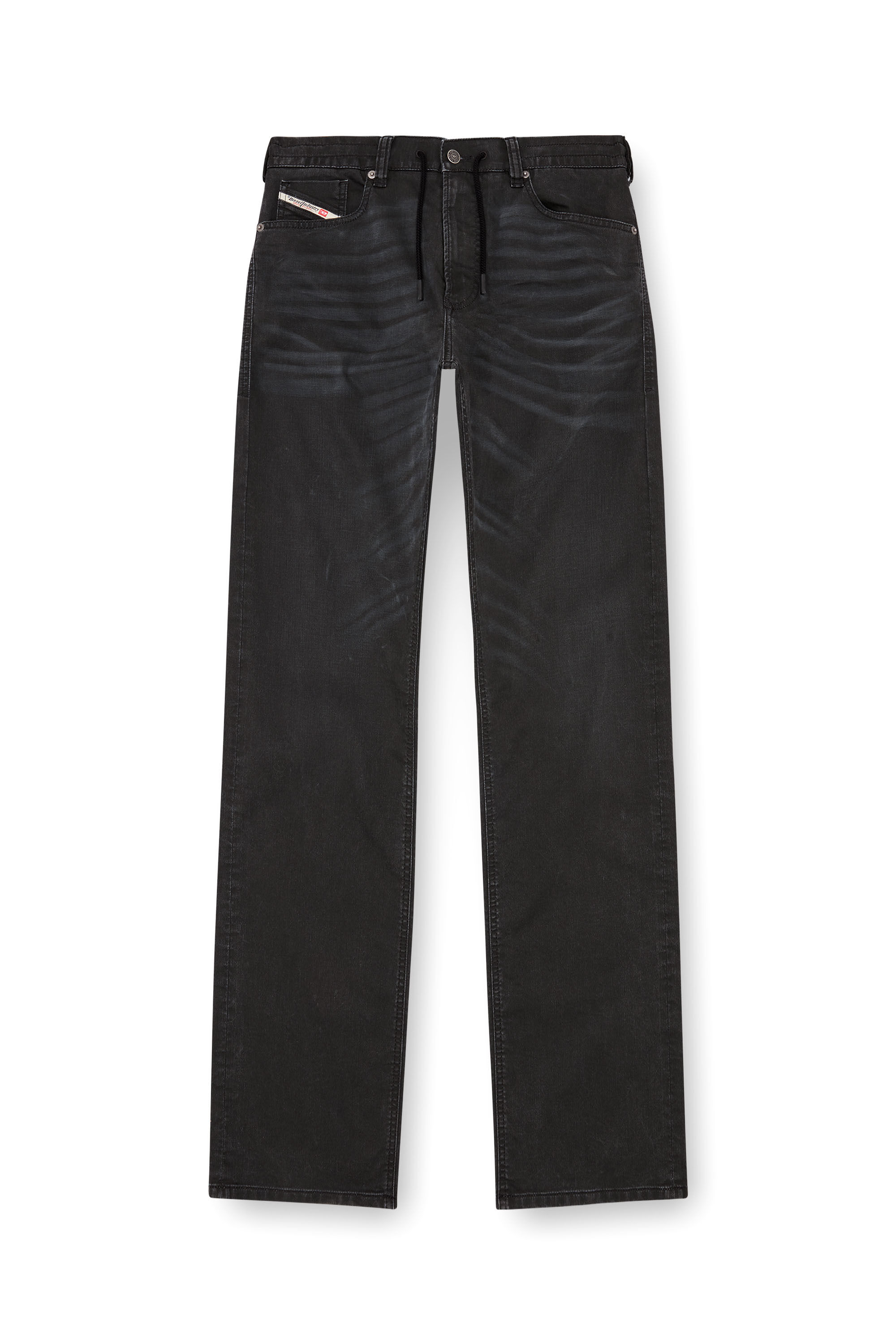 Diesel - Man's Relaxed 2080 D-Reel Joggjeans® 09J75, Black/Dark grey - 2