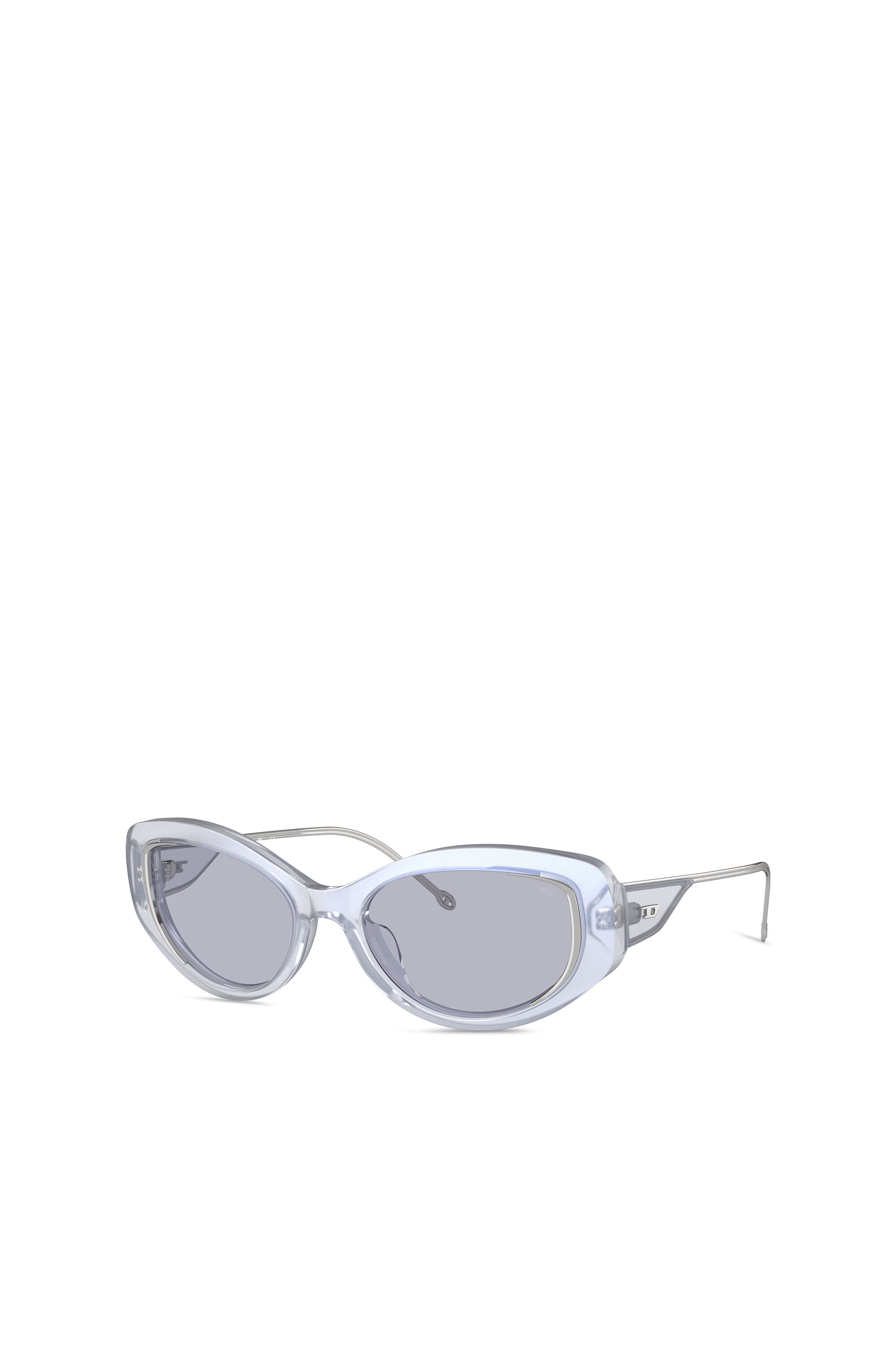 Diesel - 0DL2001, Unisex's Cat-eye style sunglasses in Bubble - 5