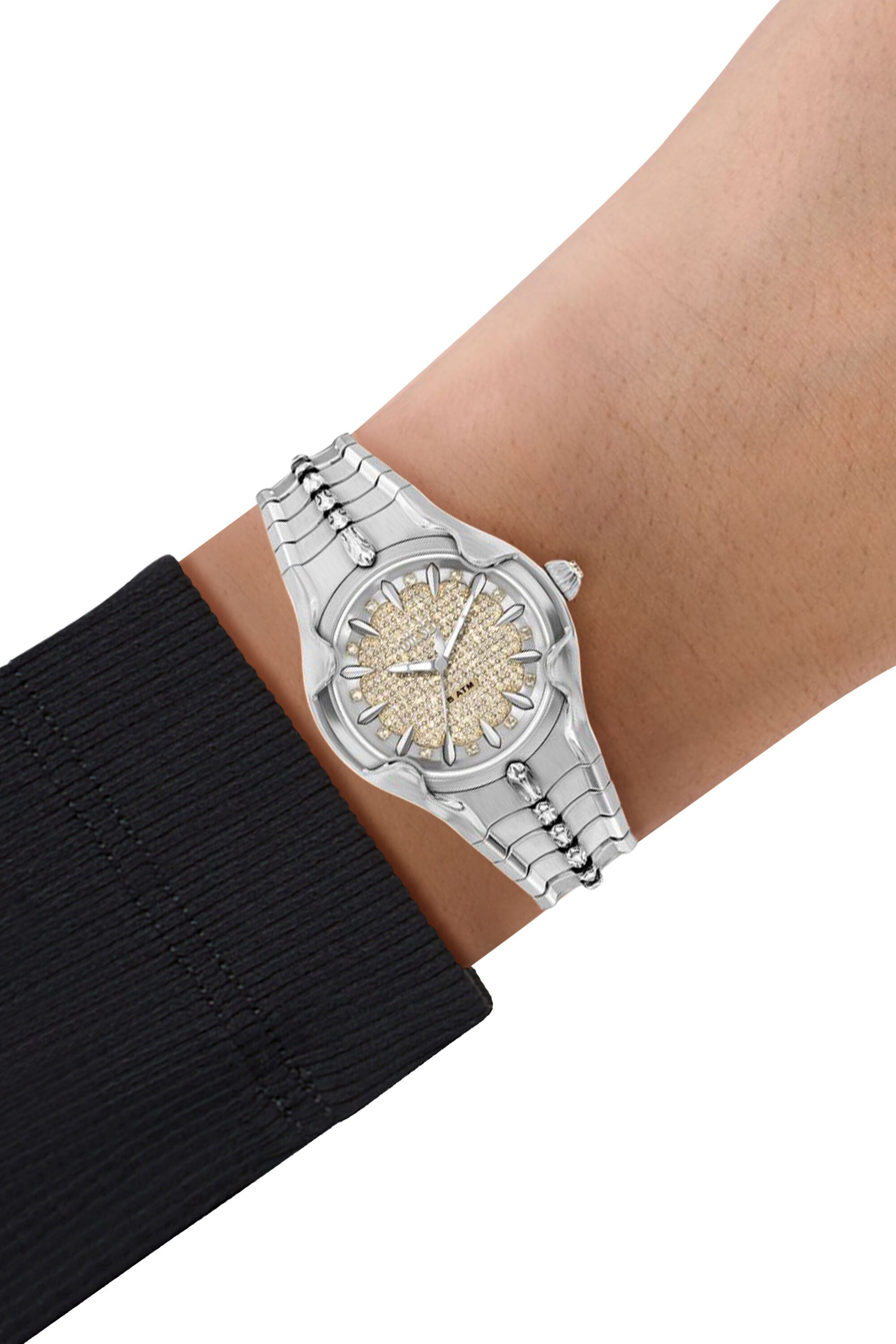 Diesel - DZ5631 WATCH, Man's Vert Stainless Steel Watch in Silver - 8