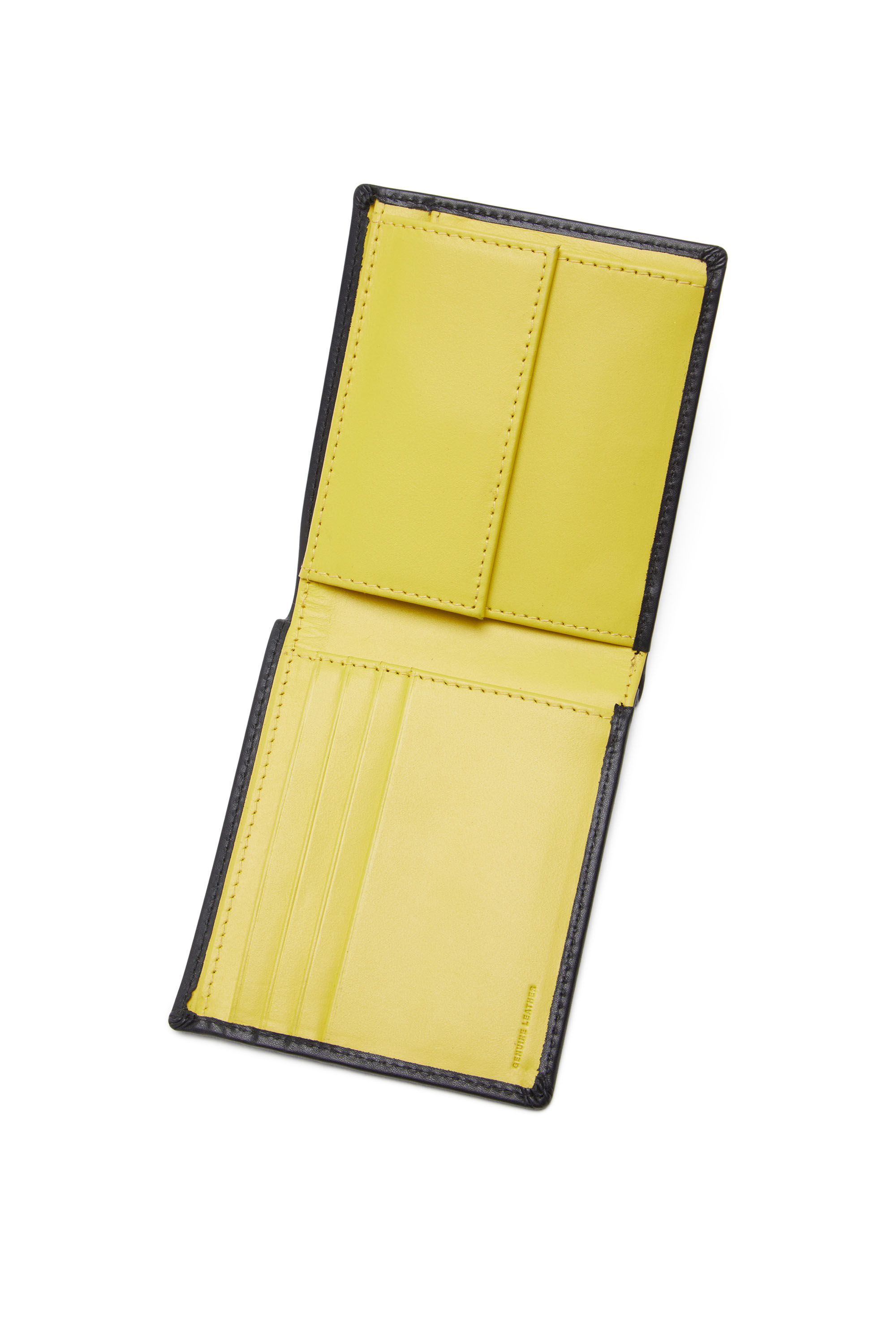 Diesel - BI-FOLD COIN S, Black/Yellow - Image 3