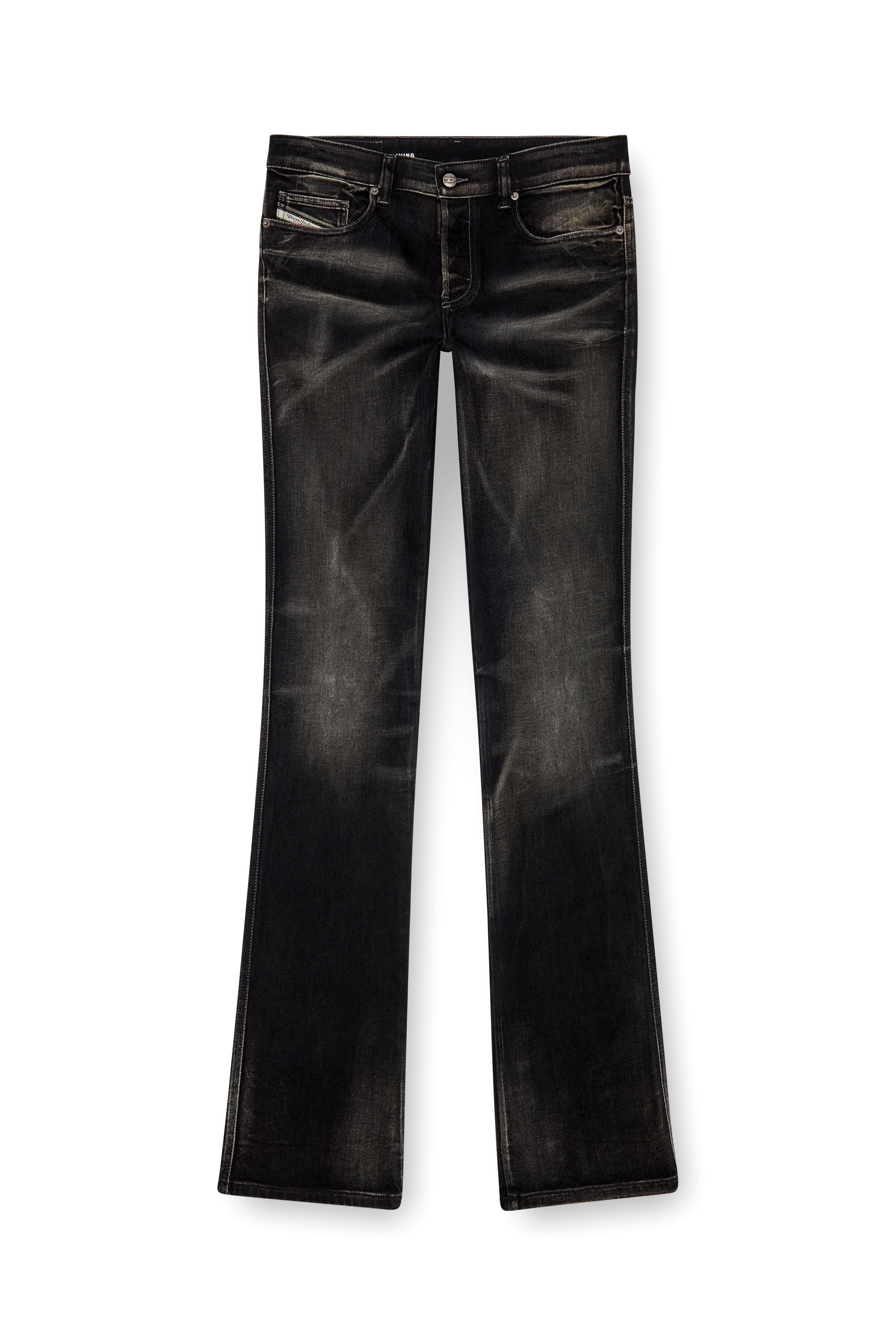 Diesel - Man Bootcut Jeans 1998 D-Buck 09J53, Black/Dark grey - Image 2