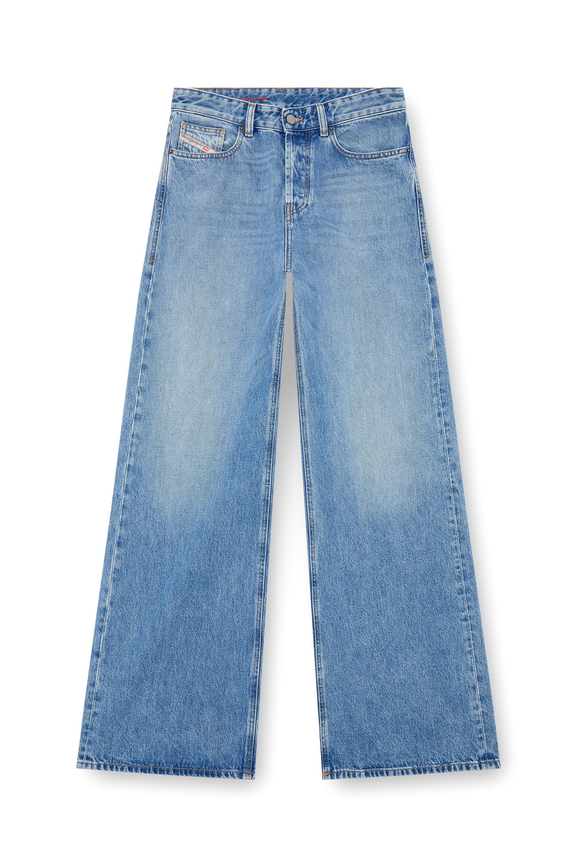 Diesel - Woman's Straight Jeans 1996 D-Sire 09I29, Light Blue - 2