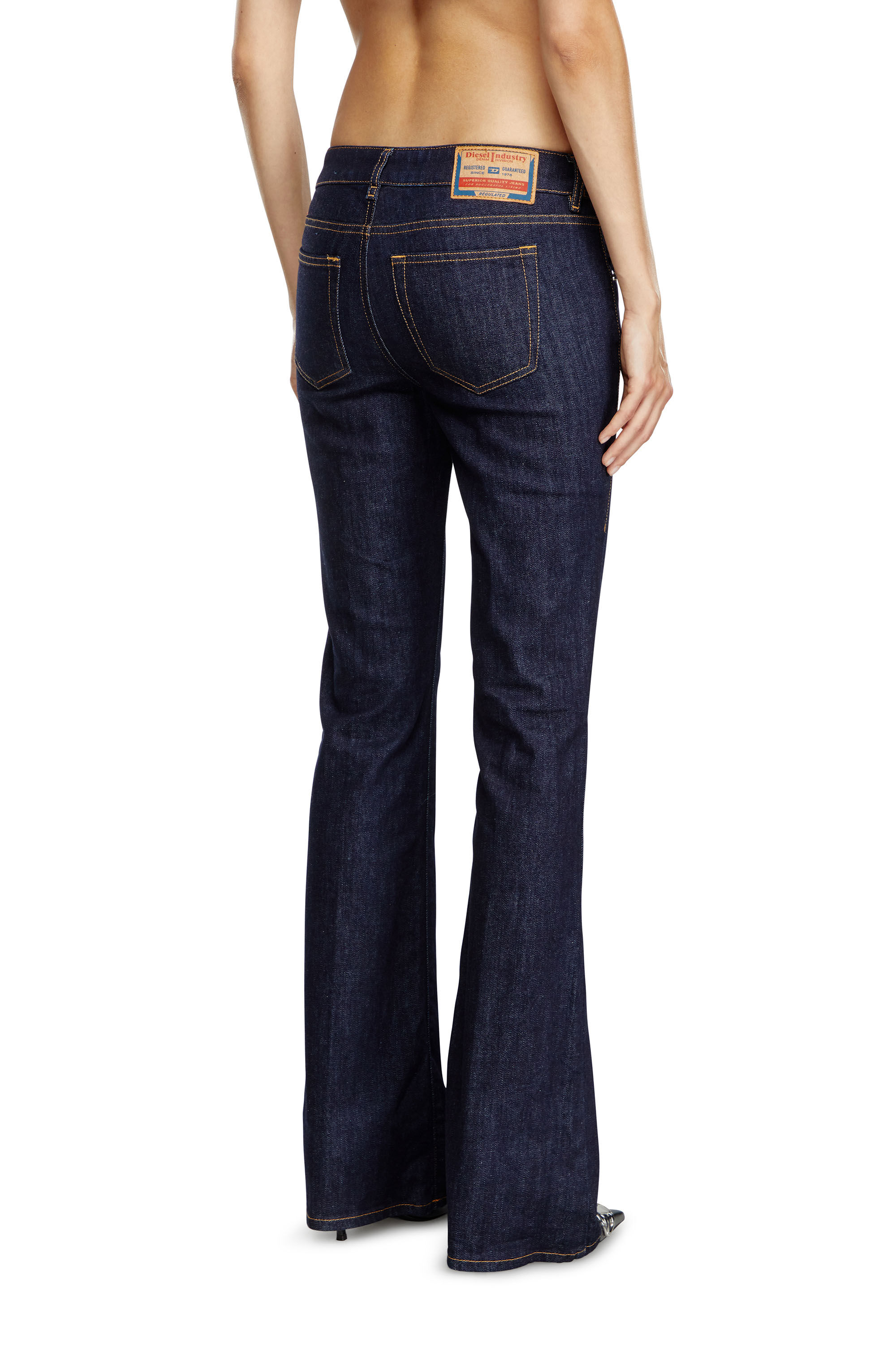 Diesel - Woman Bootcut and Flare Jeans 1969 D-Ebbey Z9B89, Dark Blue - Image 4