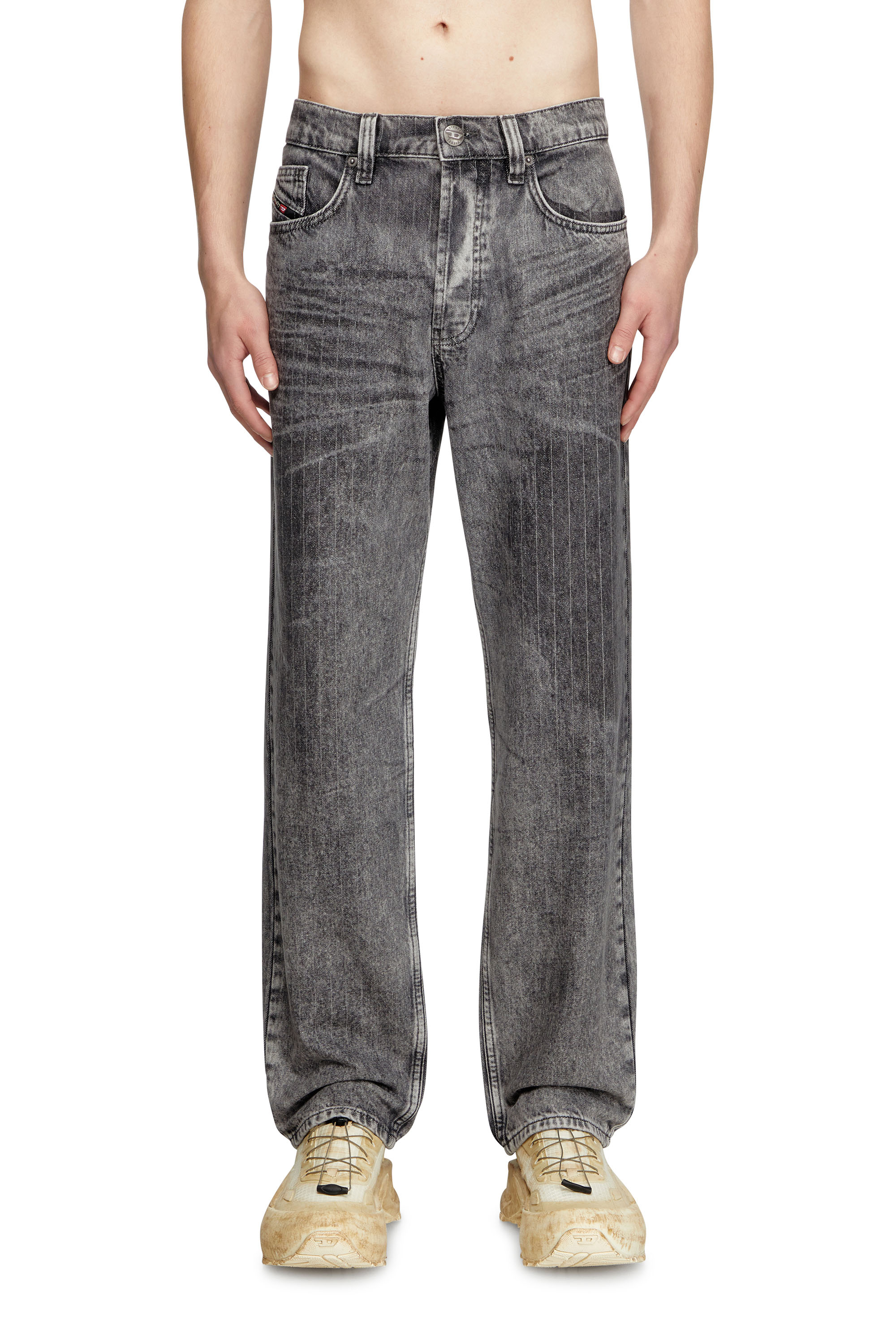 Diesel - Man's Regular Jeans 2010 D-Macs 0ABCU, Light Grey - 1