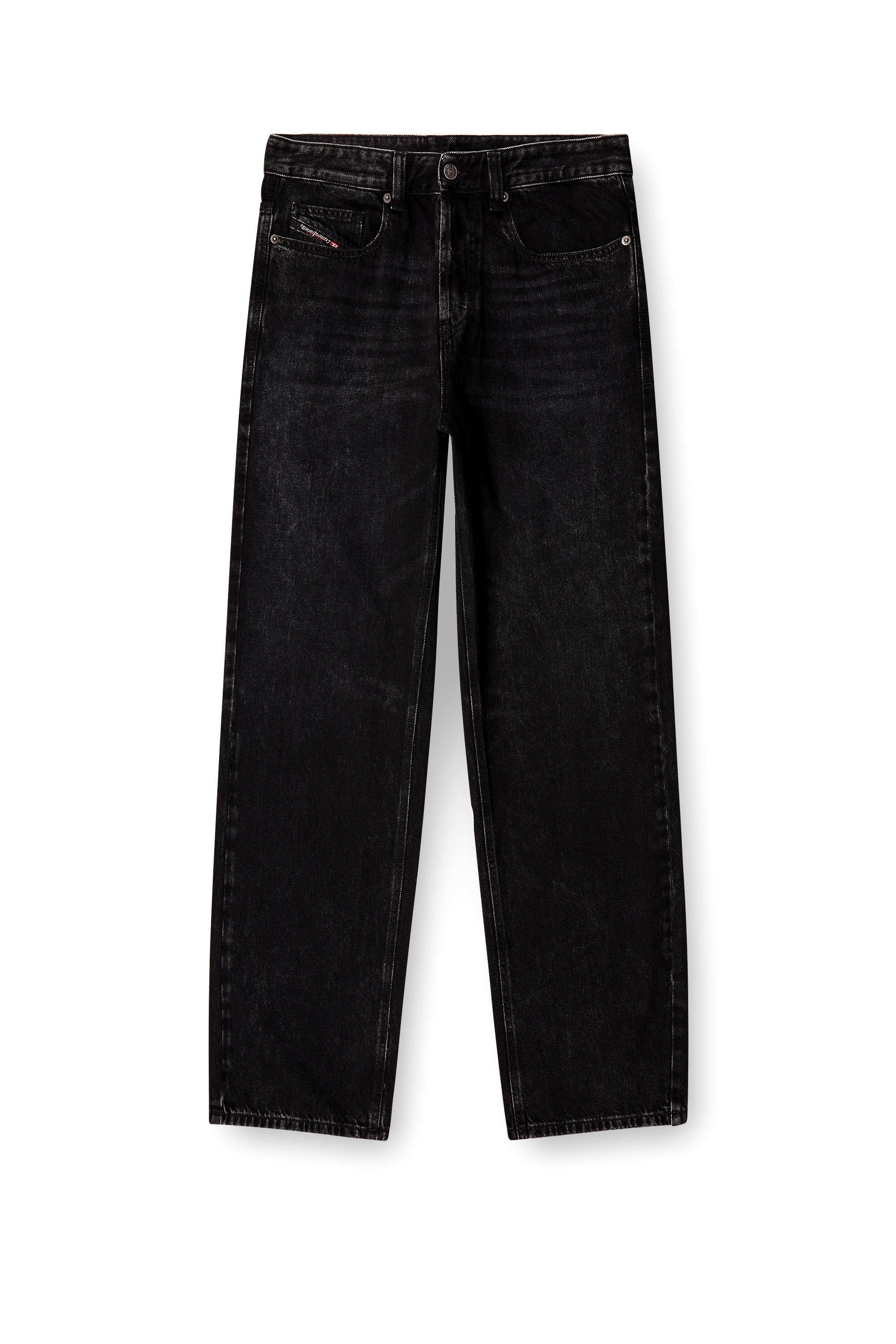 Diesel - Man's Relaxed Jeans 2001 D-Macro 09P09, Black/Dark grey - 3