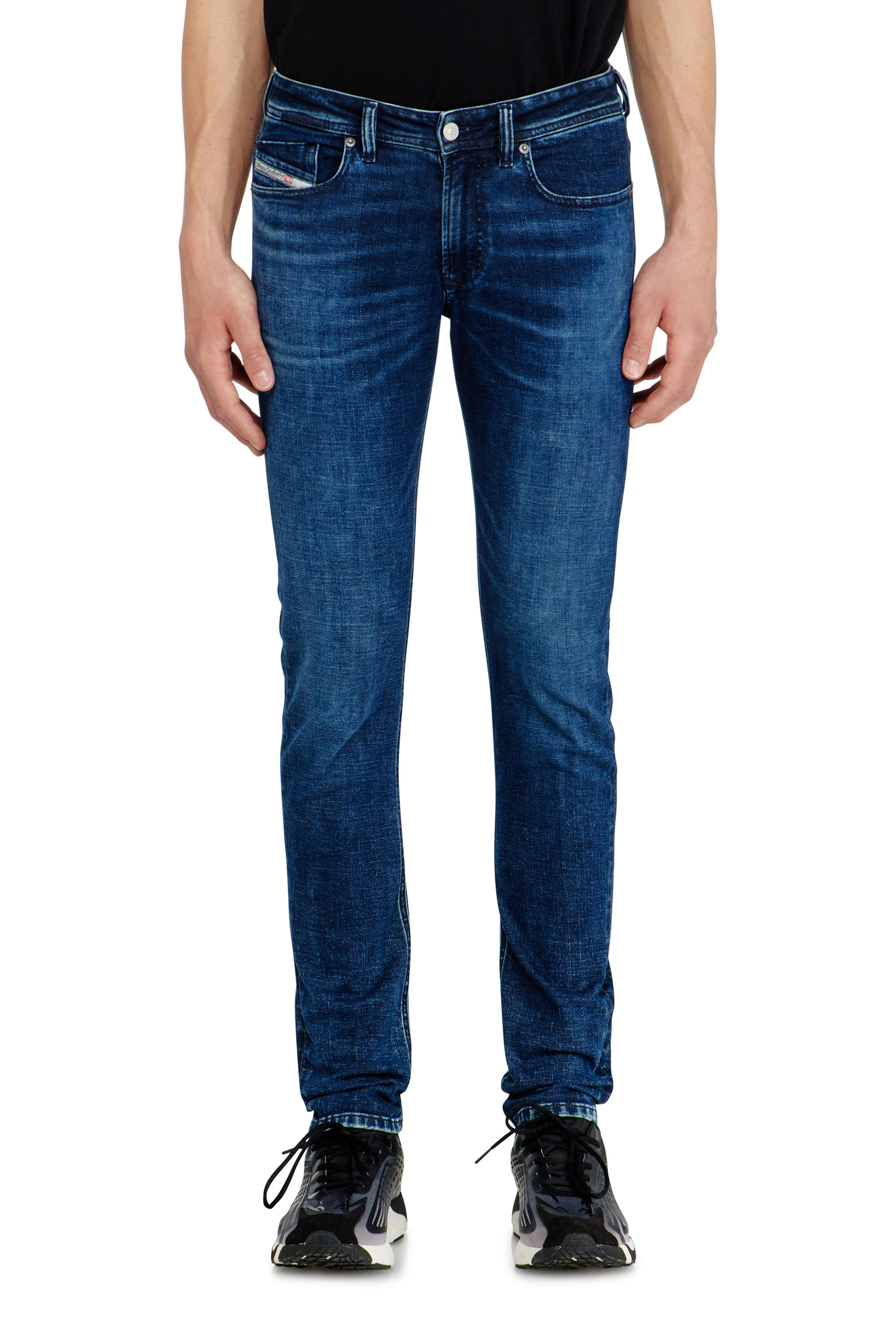 Diesel - Man's Skinny Jeans 1979 Sleenker 0KBBD, Dark Blue - 1