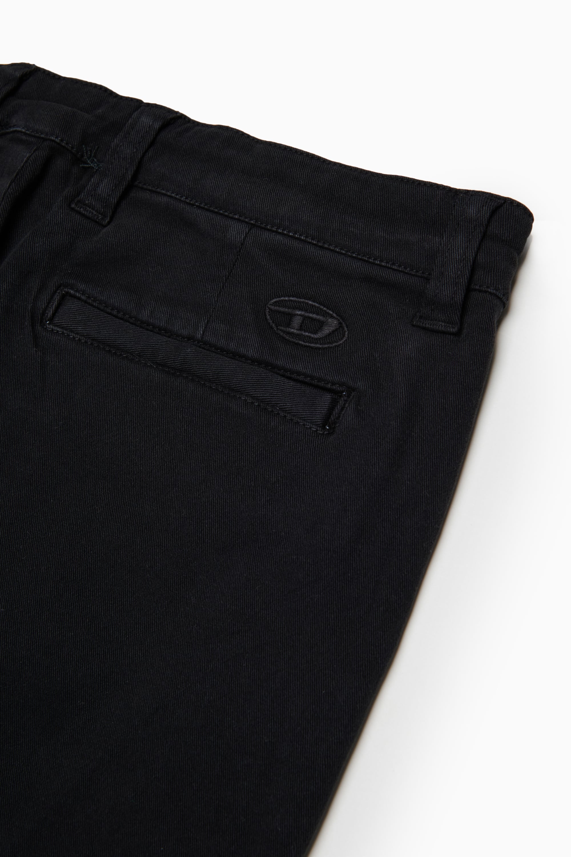 Diesel - PTIMO, Man's Chino pants in stretch cotton in Black - 4