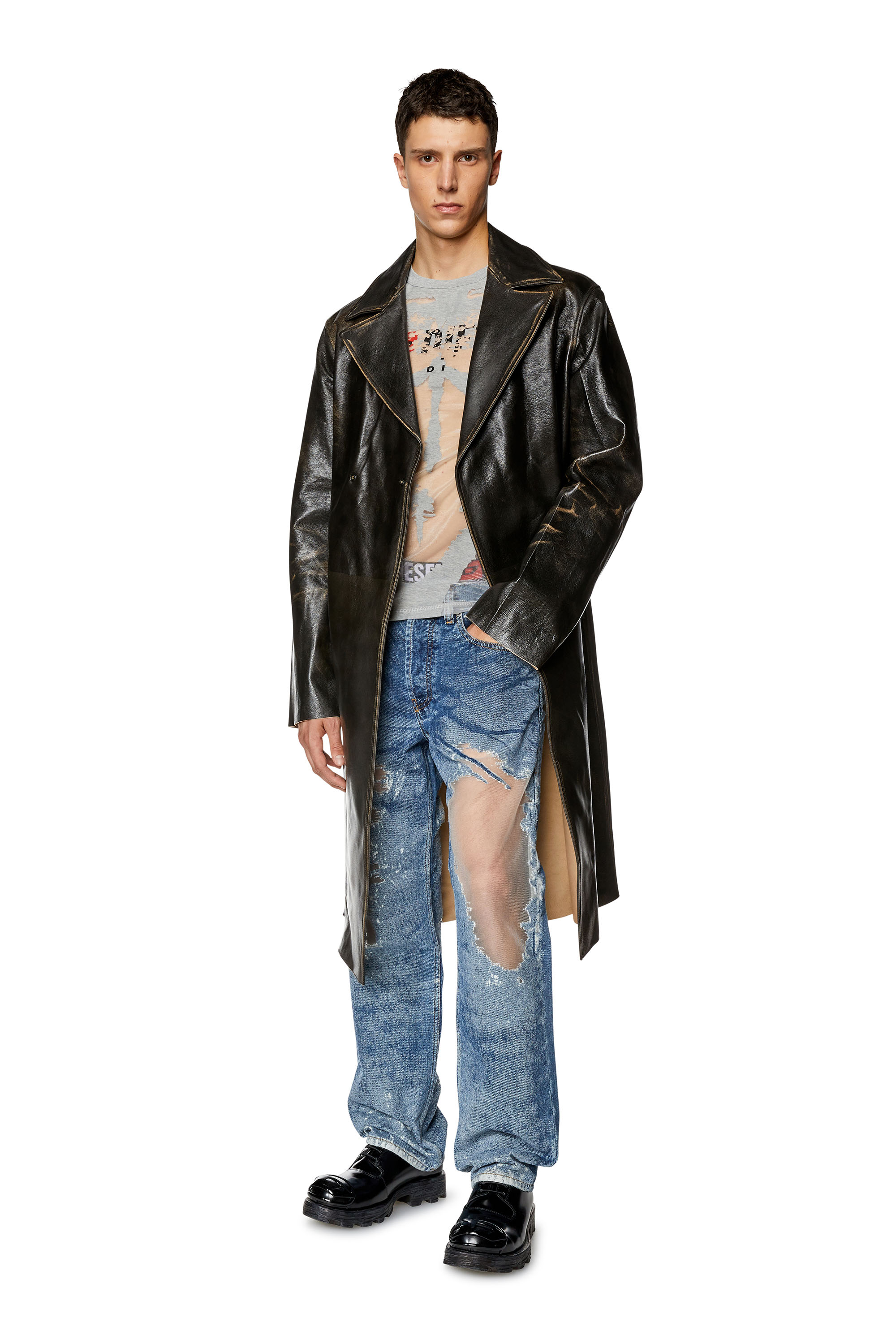 Diesel - Straight Jeans 2010 D-Macs 068JH, Medium blue - Image 1
