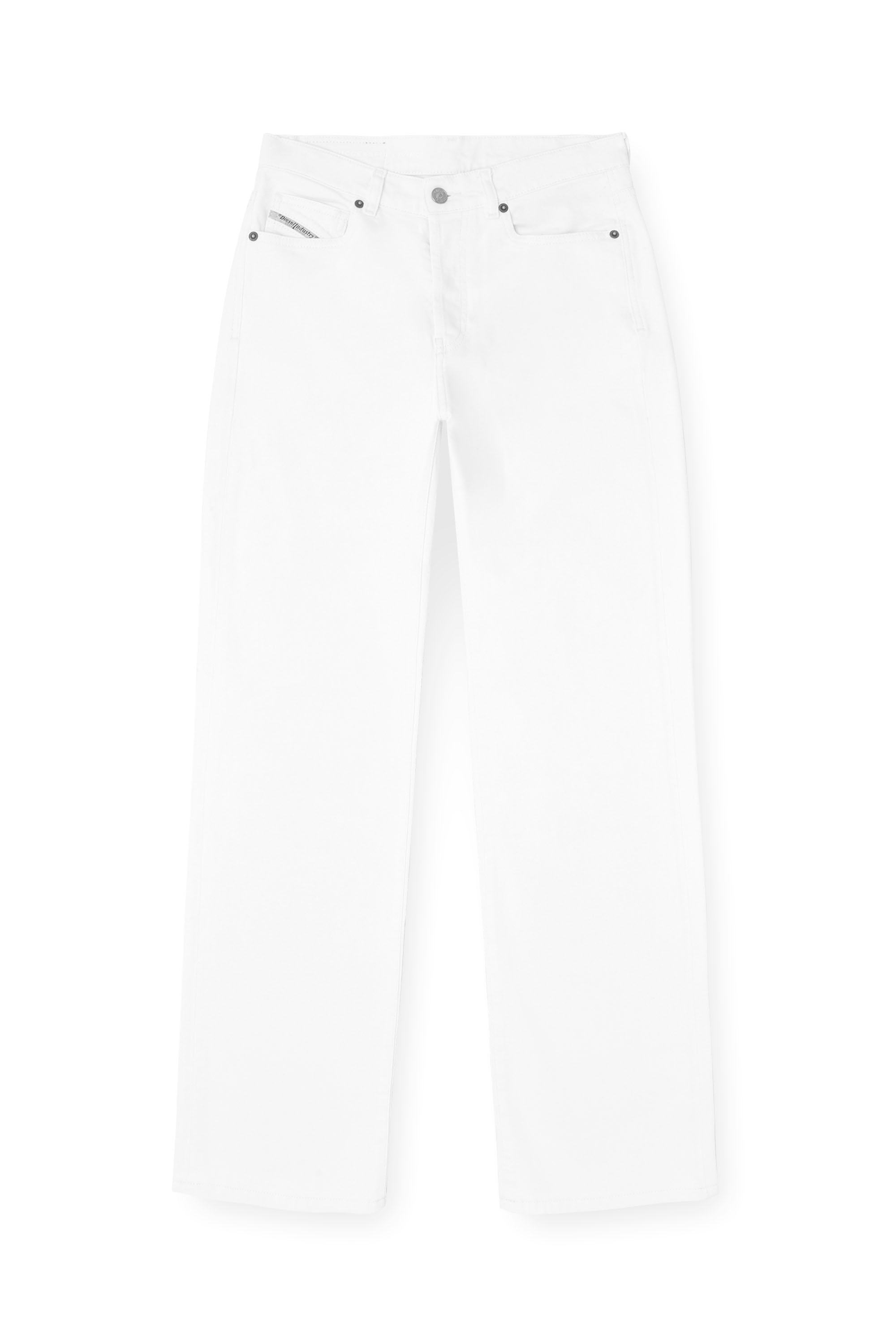 Regular Jeans 1971 D-Sent 09K05, White Diesel - Woman's Regular Jeans 1971 D-Sent 09K05, White - 2