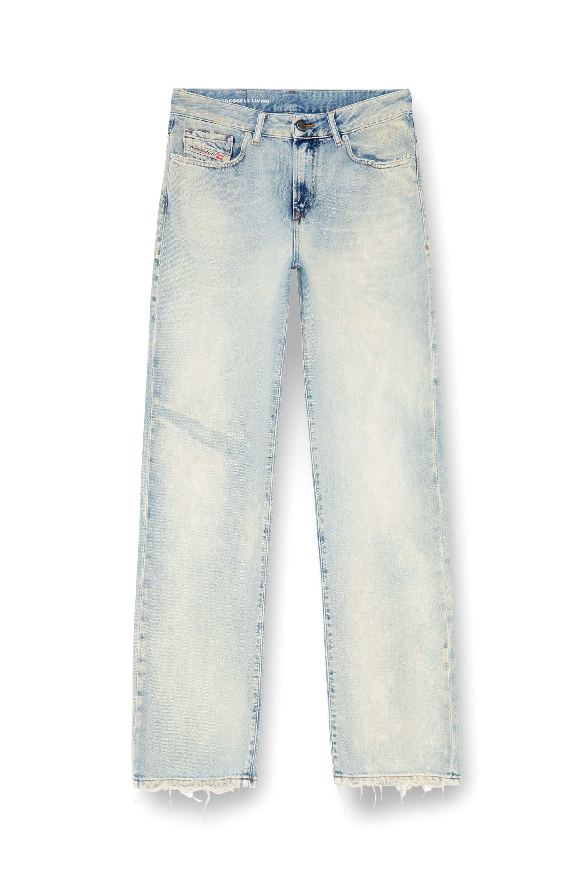 Diesel - Woman's Straight Jeans 1999 D-Reggy 09J89, Light Blue - 5