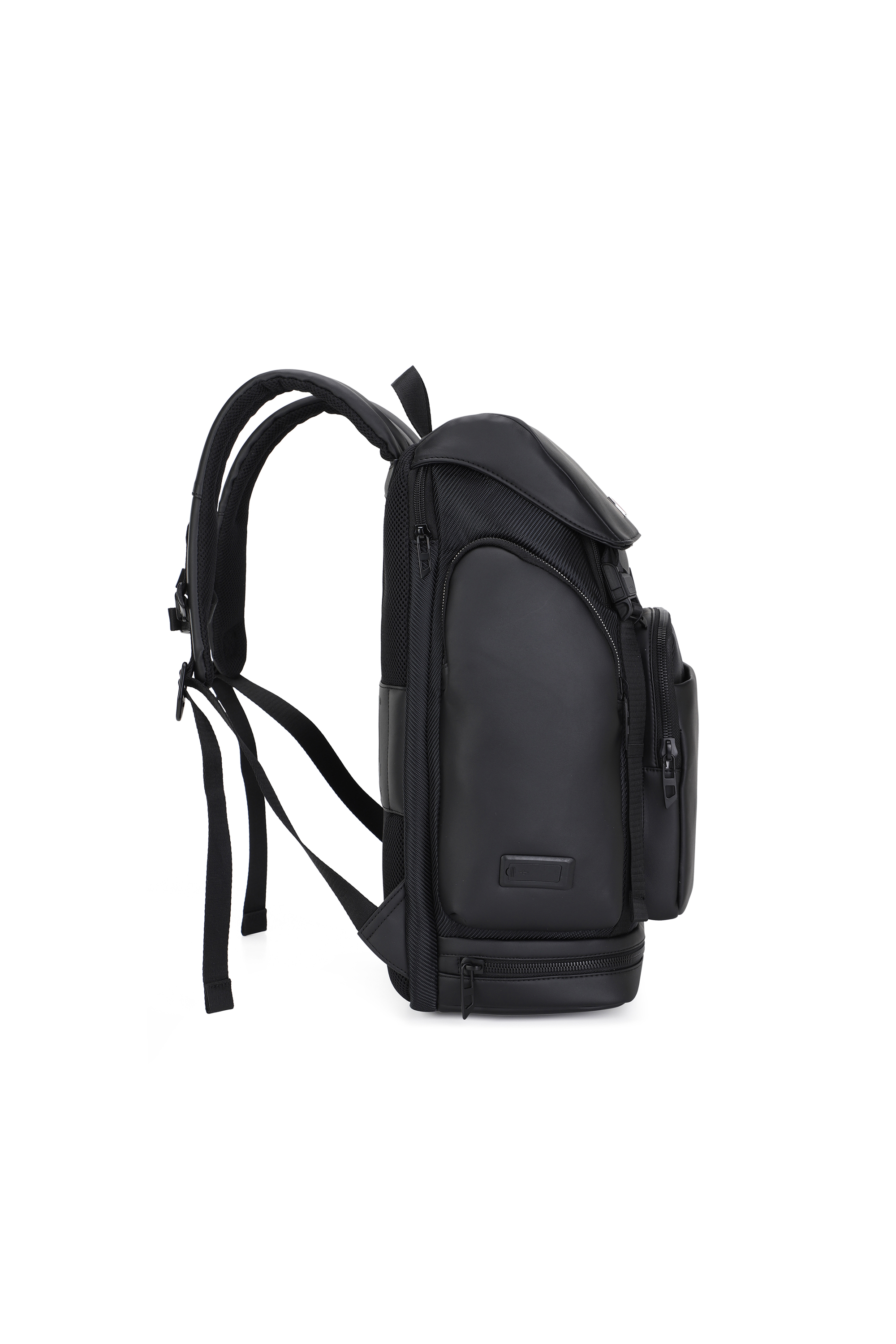 Diesel - DIESEL CARBON FIBER BACKPACK-BLACK  DSB0, Unisex's Functional business backpack in Black - 4