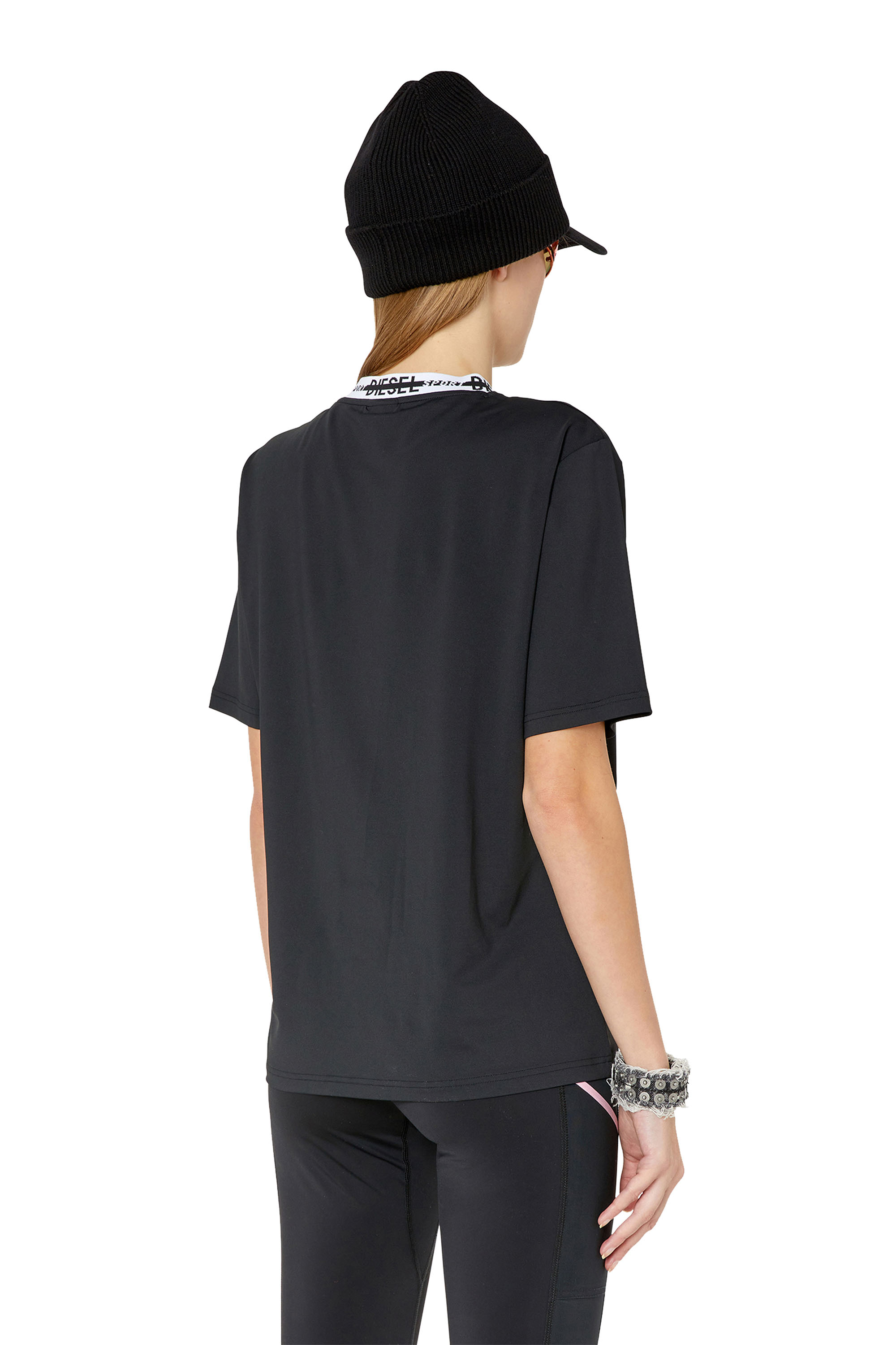 Diesel - AWTEE-PIPER-A-WT38, Black - Image 4