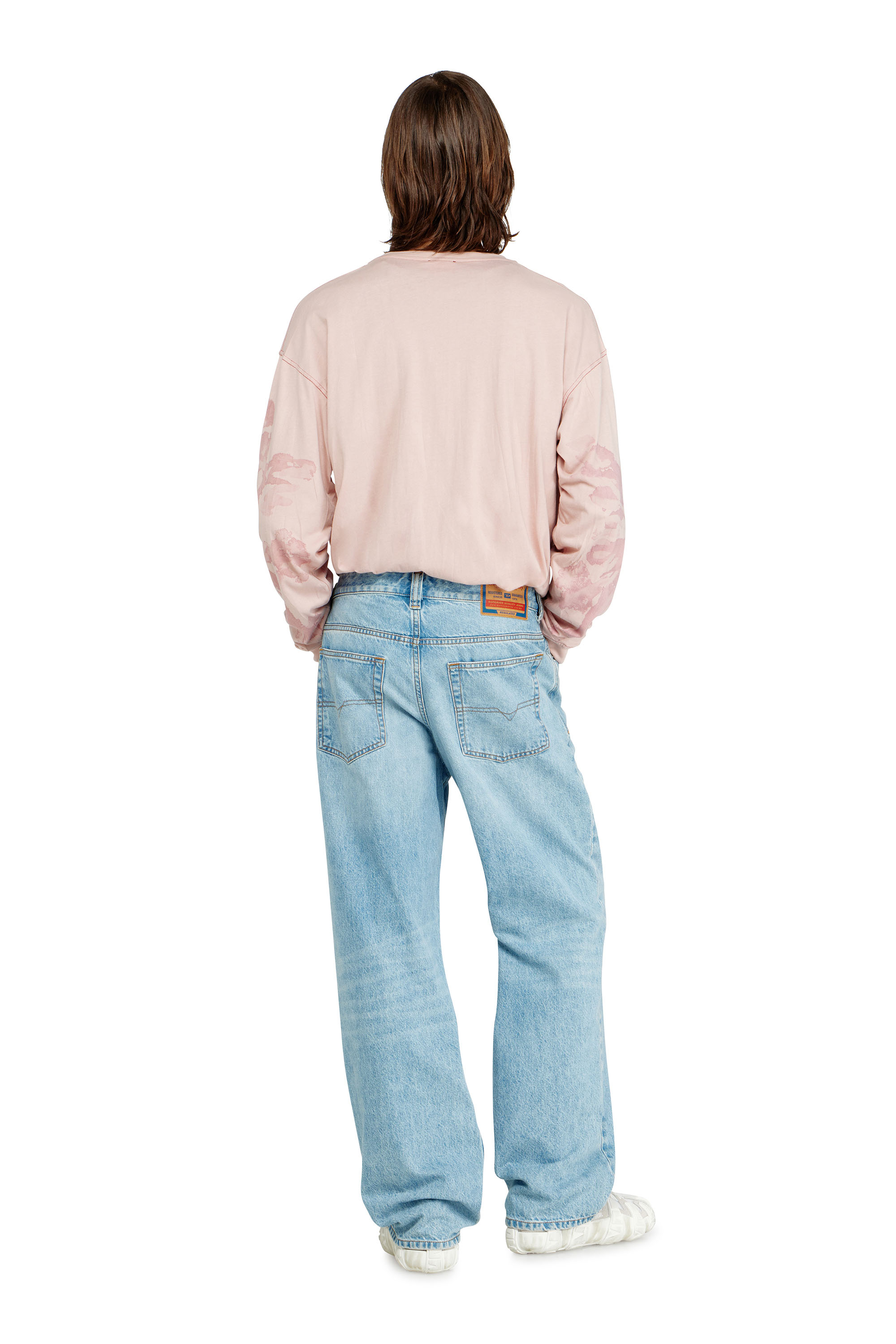 Diesel - Man's Relaxed Jeans 2001 D-Macro 09I29, Light Blue - 3