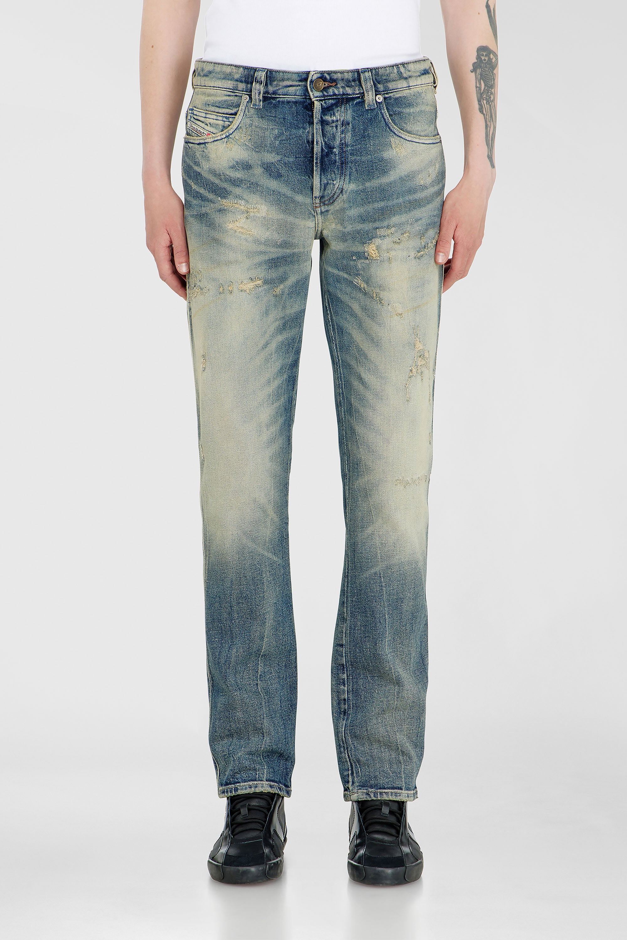 Diesel - Man's Slim Jeans 1993 D-Vyl 09P34, Medium blue - 1