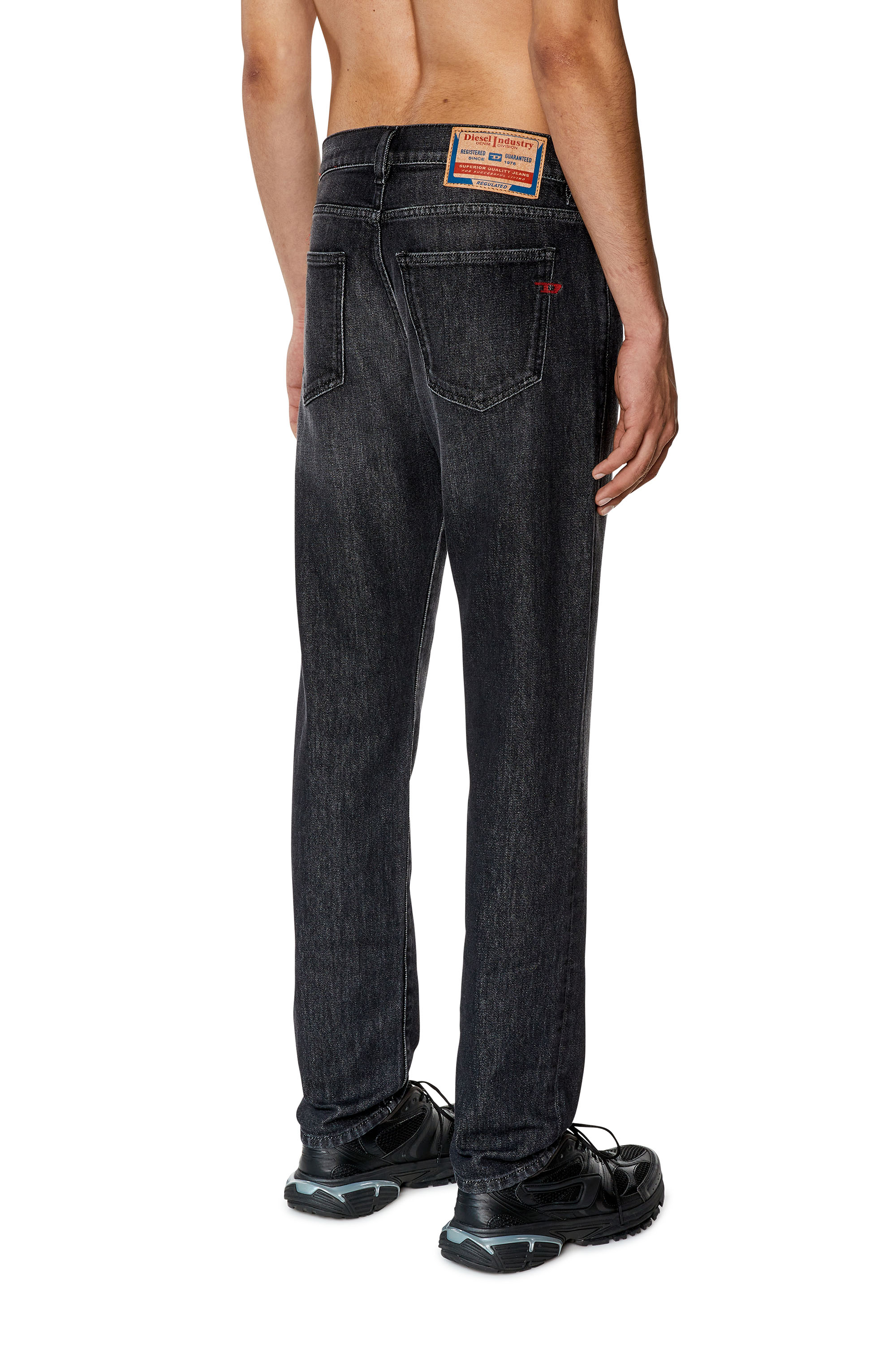 Diesel - Slim Jeans 2019 D-Strukt 09F75, Black/Dark grey - Image 2