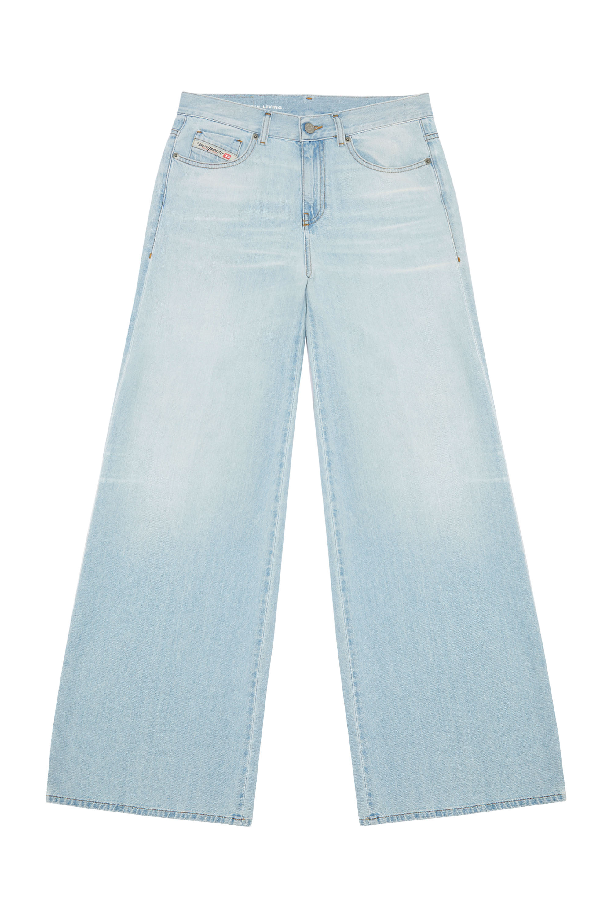 Diesel - Bootcut and Flare Jeans 1978 D-Akemi 068ES, Light Blue - Image 4