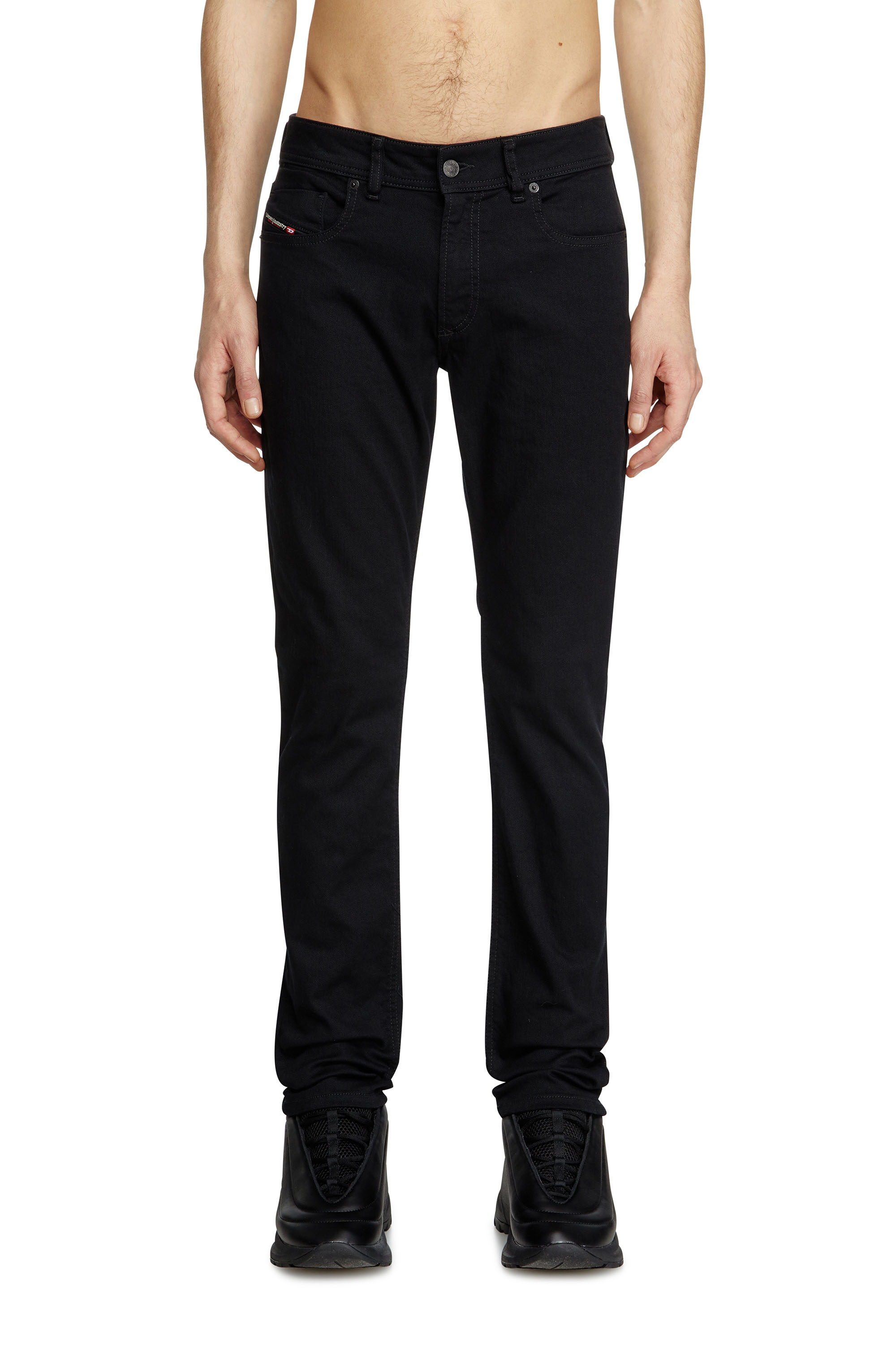 Skinny Jeans 1979 Sleenker 09C51, Black/Dark grey Diesel - Man's Skinny Jeans 1979 Sleenker 09C51, Black/Dark grey - 3