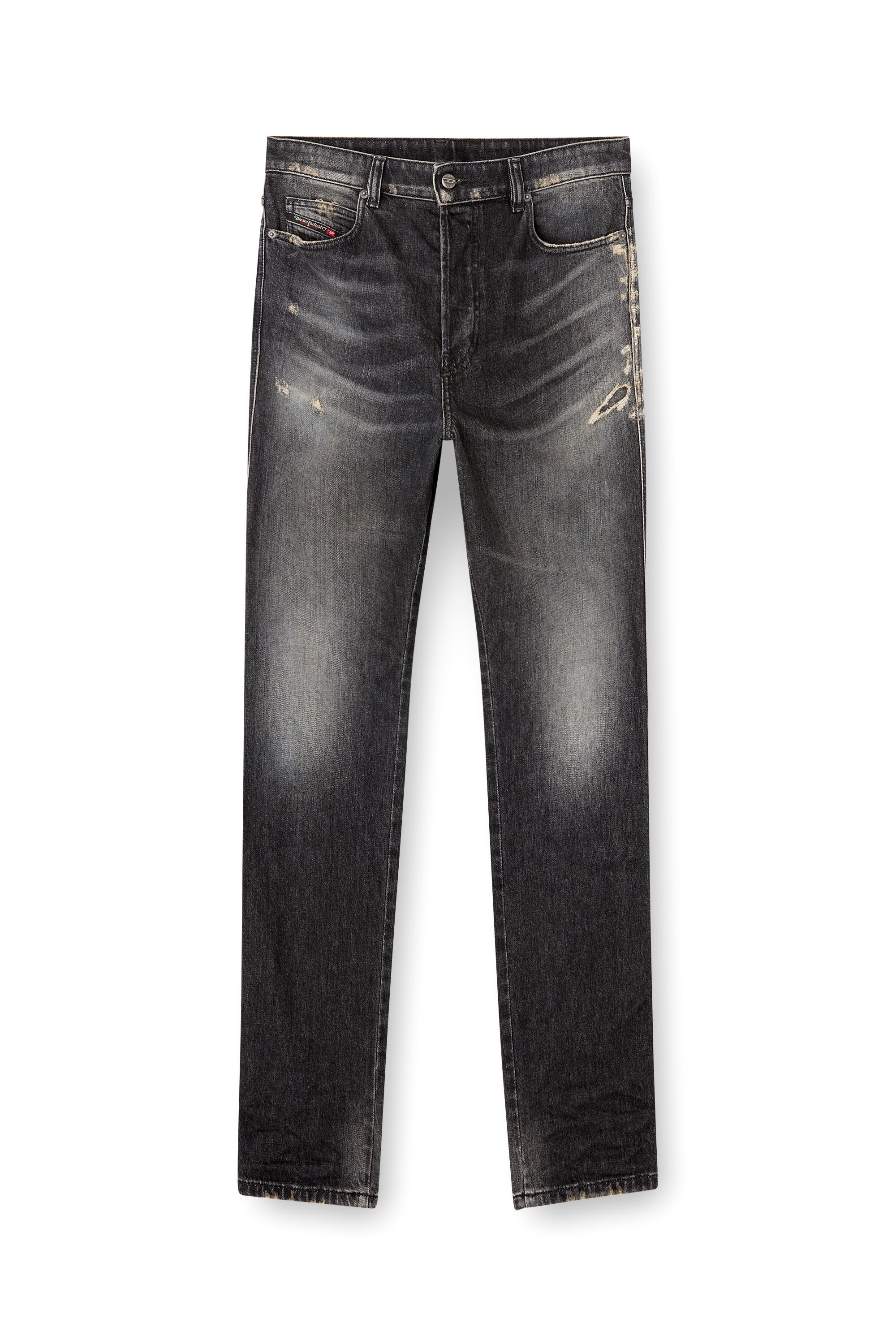 Slim Jeans 1993 D-Vyl 09M54, Black/Dark grey Diesel - Man's Slim Jeans 1993 D-Vyl 09M54, Black/Dark grey - 2