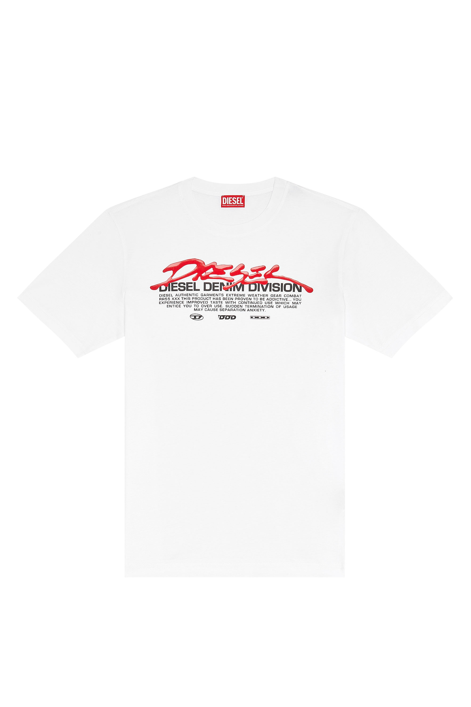 Diesel - T-JUST-L3, White - Image 3