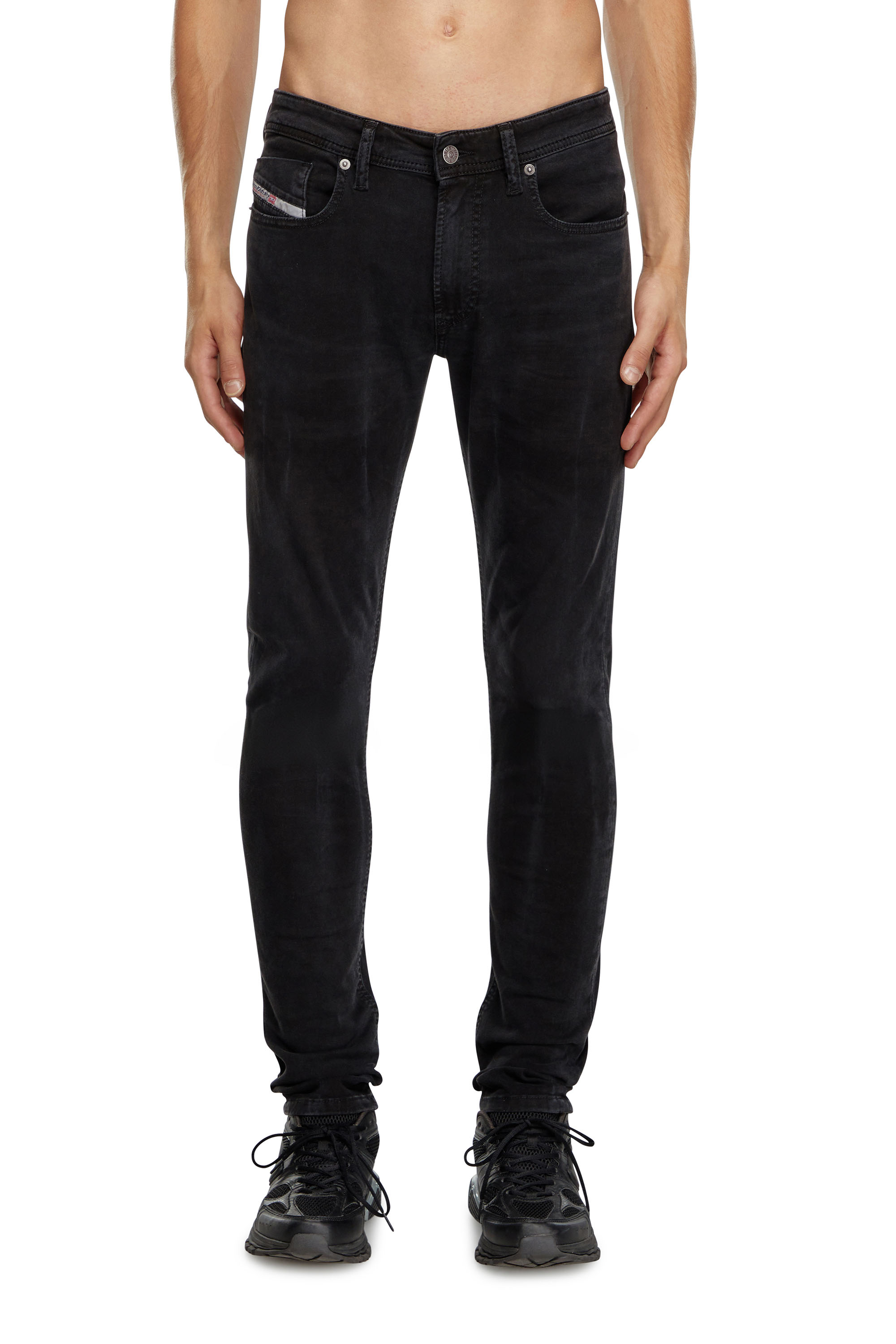 Diesel - Man's Skinny Jeans 1979 Sleenker 0ENAK, Black - 1