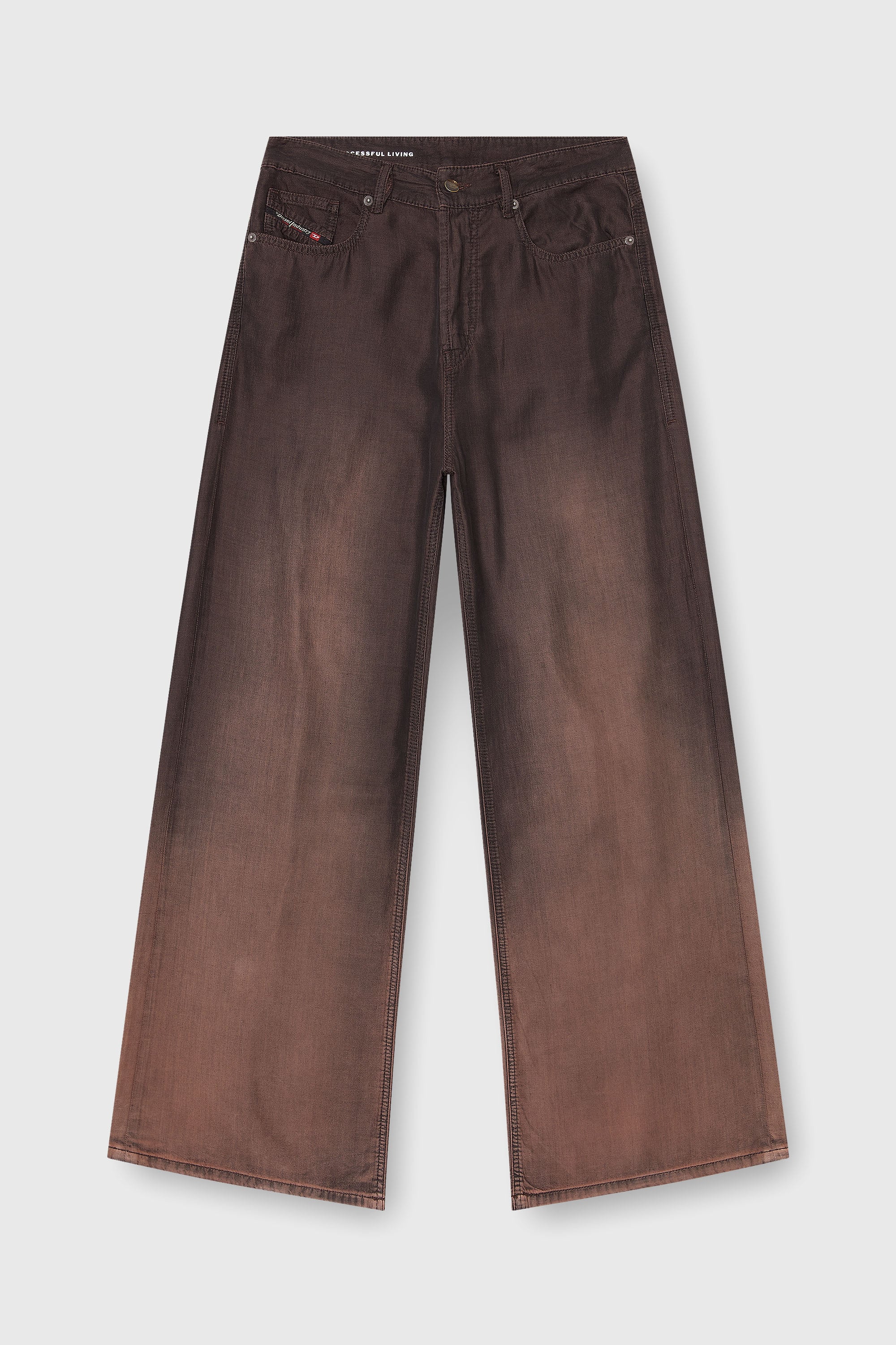 Diesel - Woman's Relaxed Jeans 1996 D-Sire 068YF, Brown - 2