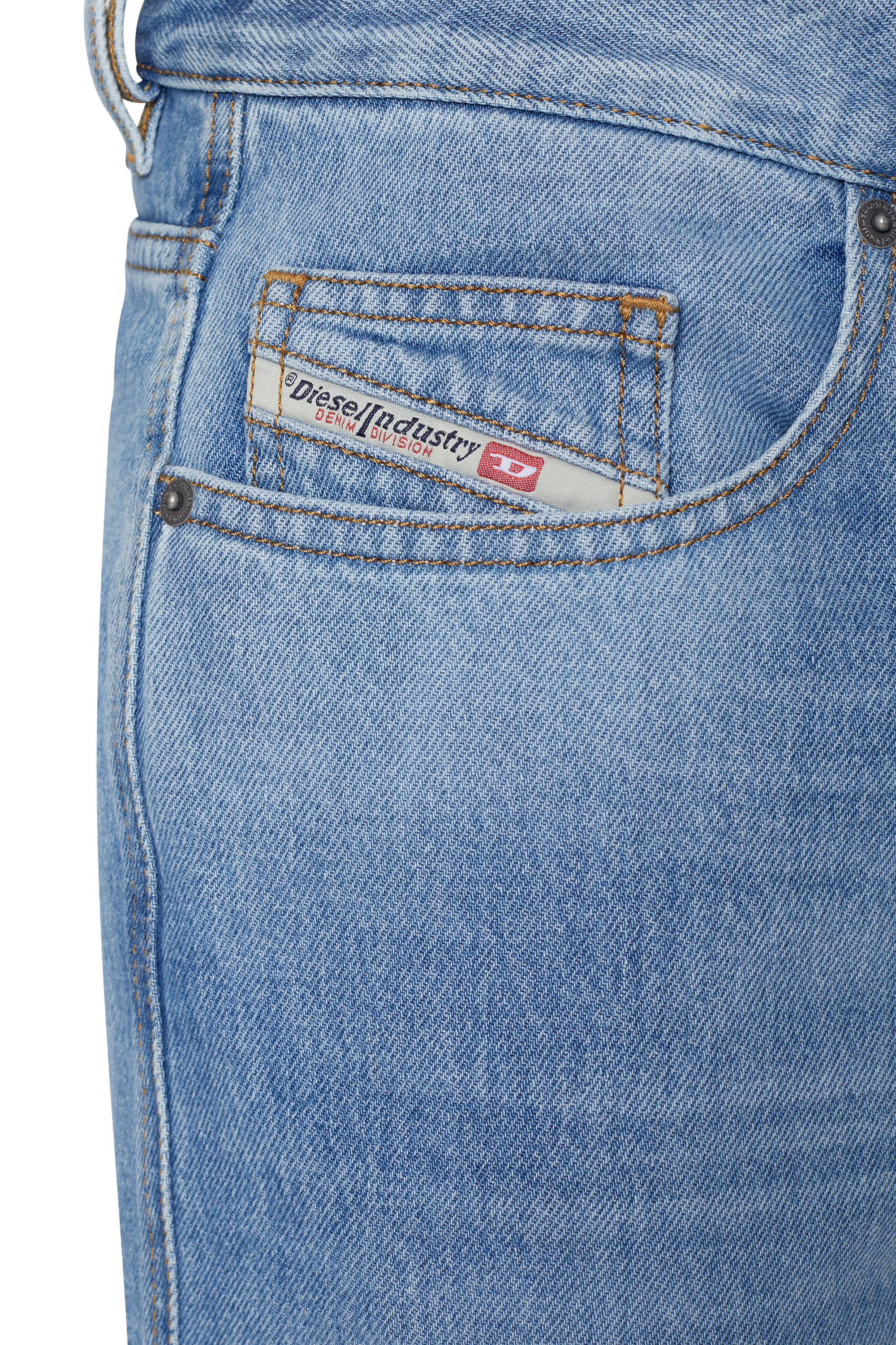 Diesel - Straight Jeans 2020 D-Viker 09C15, Light Blue - Image 3