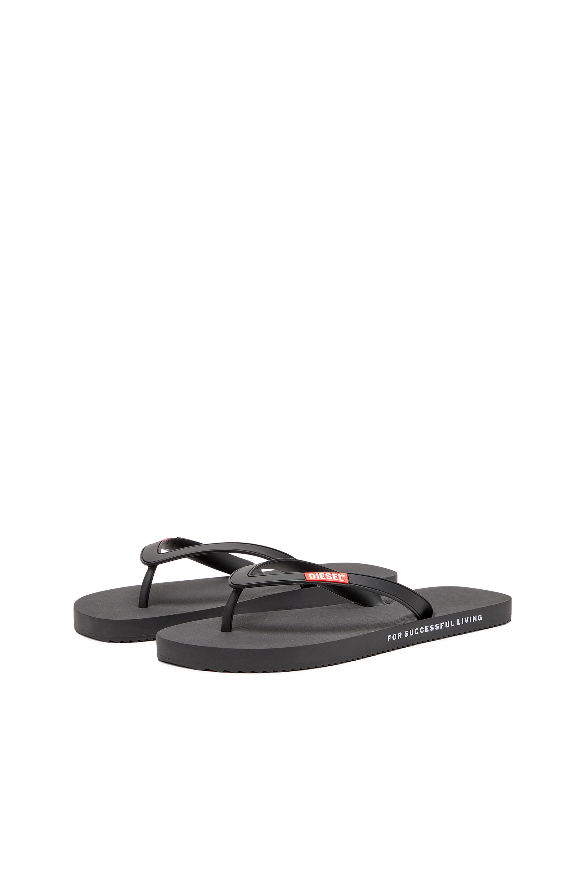 Diesel - SA-RIO W, Woman's Sa-Rio-Rubber flip-flops in Black - 8