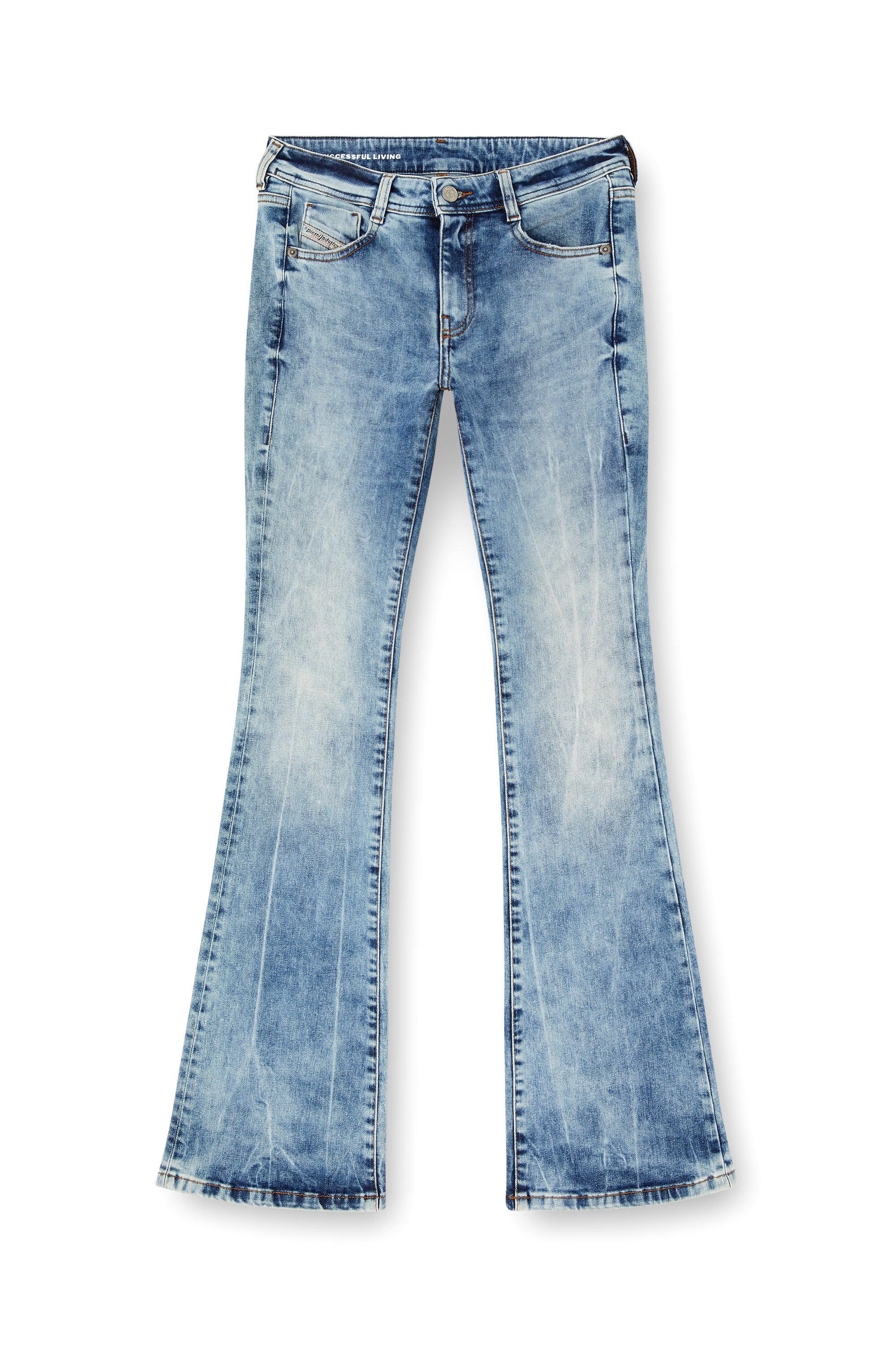 Diesel - Woman's Bootcut Jeans 1969 D-Ebbey 0BMBM, Light Blue - 3