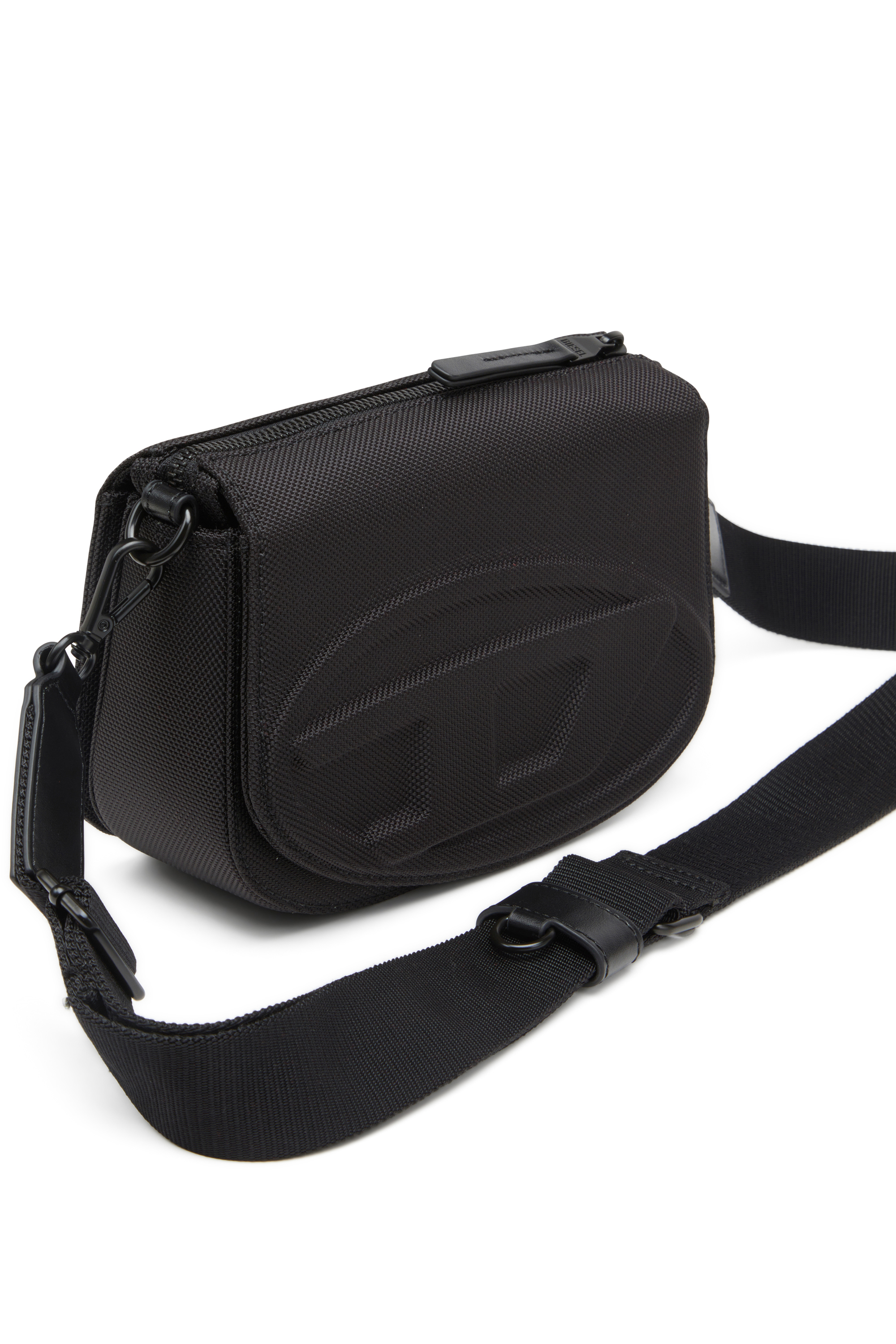 Diesel - 1DR CAMERA BAG, Unisex's Camera bag in Cordura fabric in Black - 5