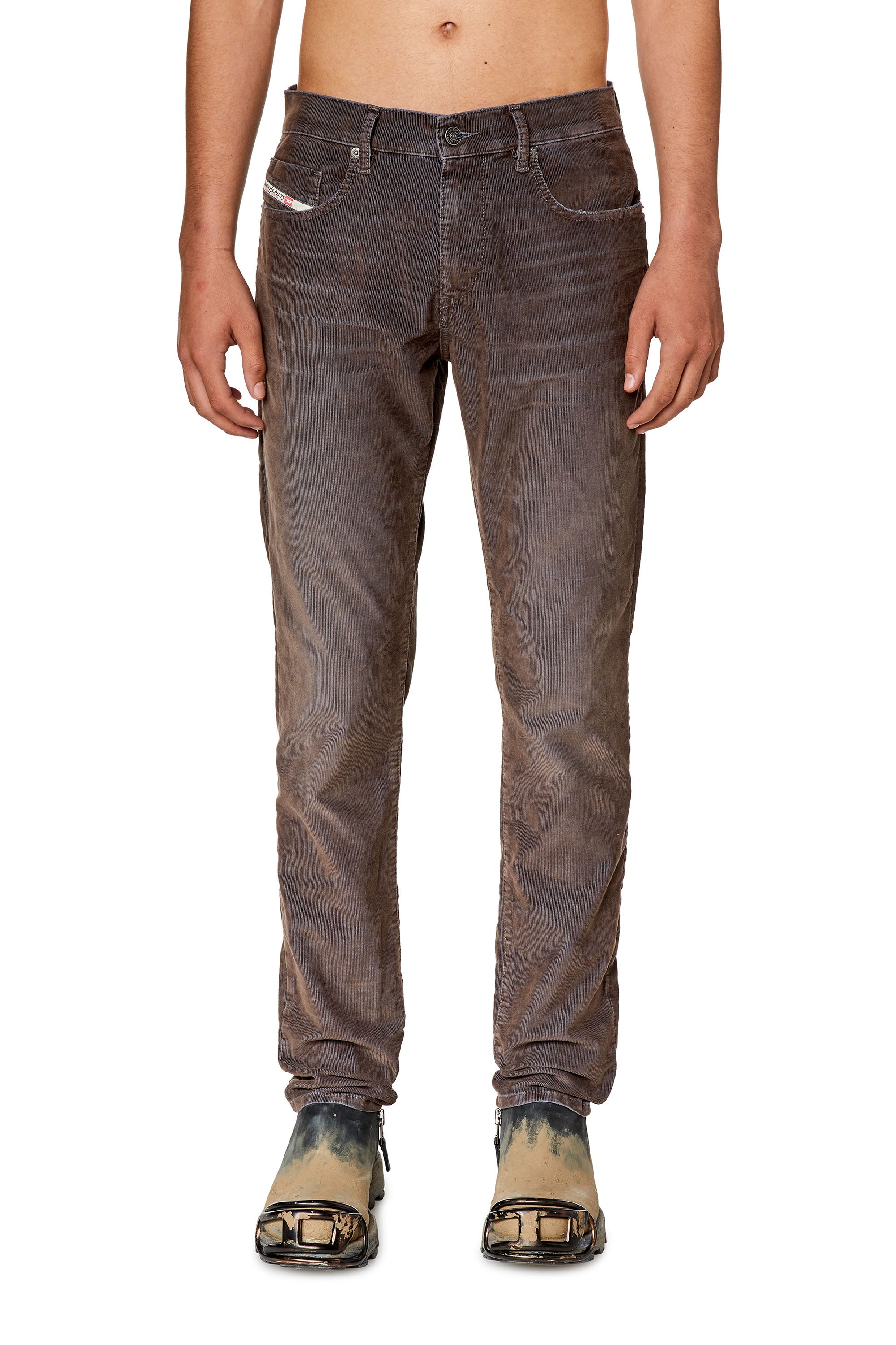 Diesel - Slim Jeans 2019 D-Strukt 003GJ, Black/Dark grey - Image 1