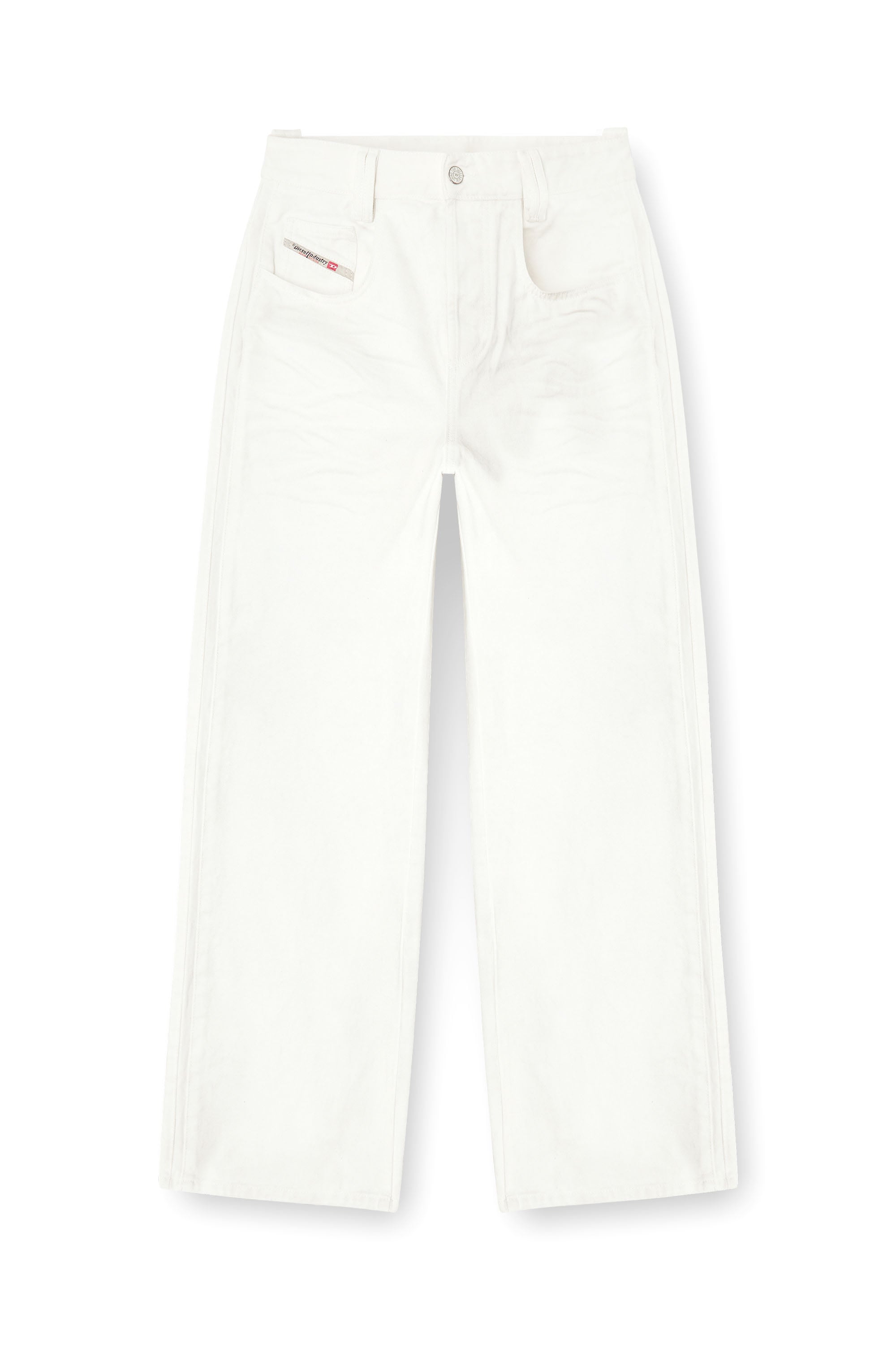 Diesel - Unisex's Relaxed Jeans 1982 D-Hakou 007GG, White - 8
