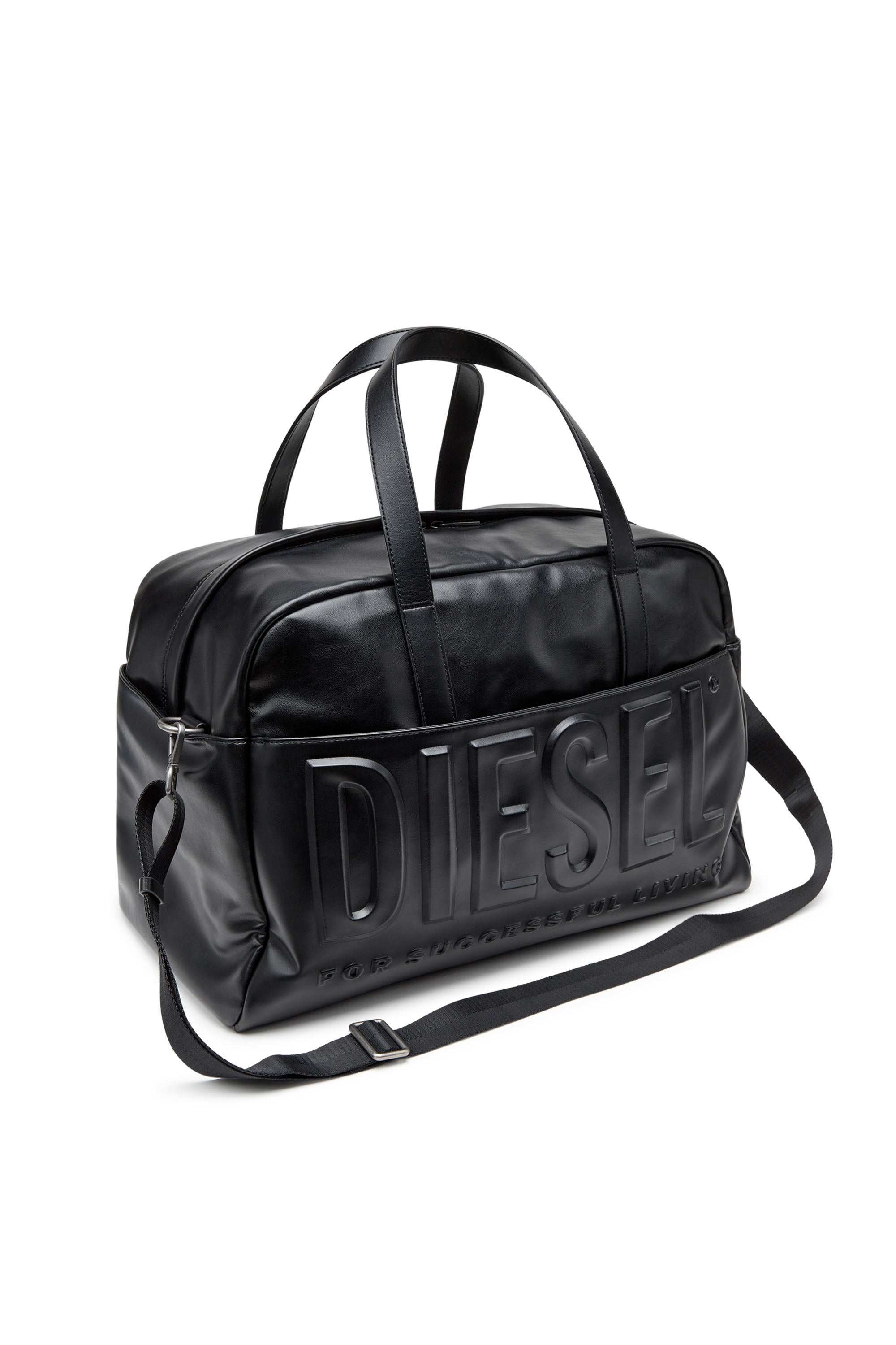Diesel - DSL 3D DUFFLE L X, Black - Image 6