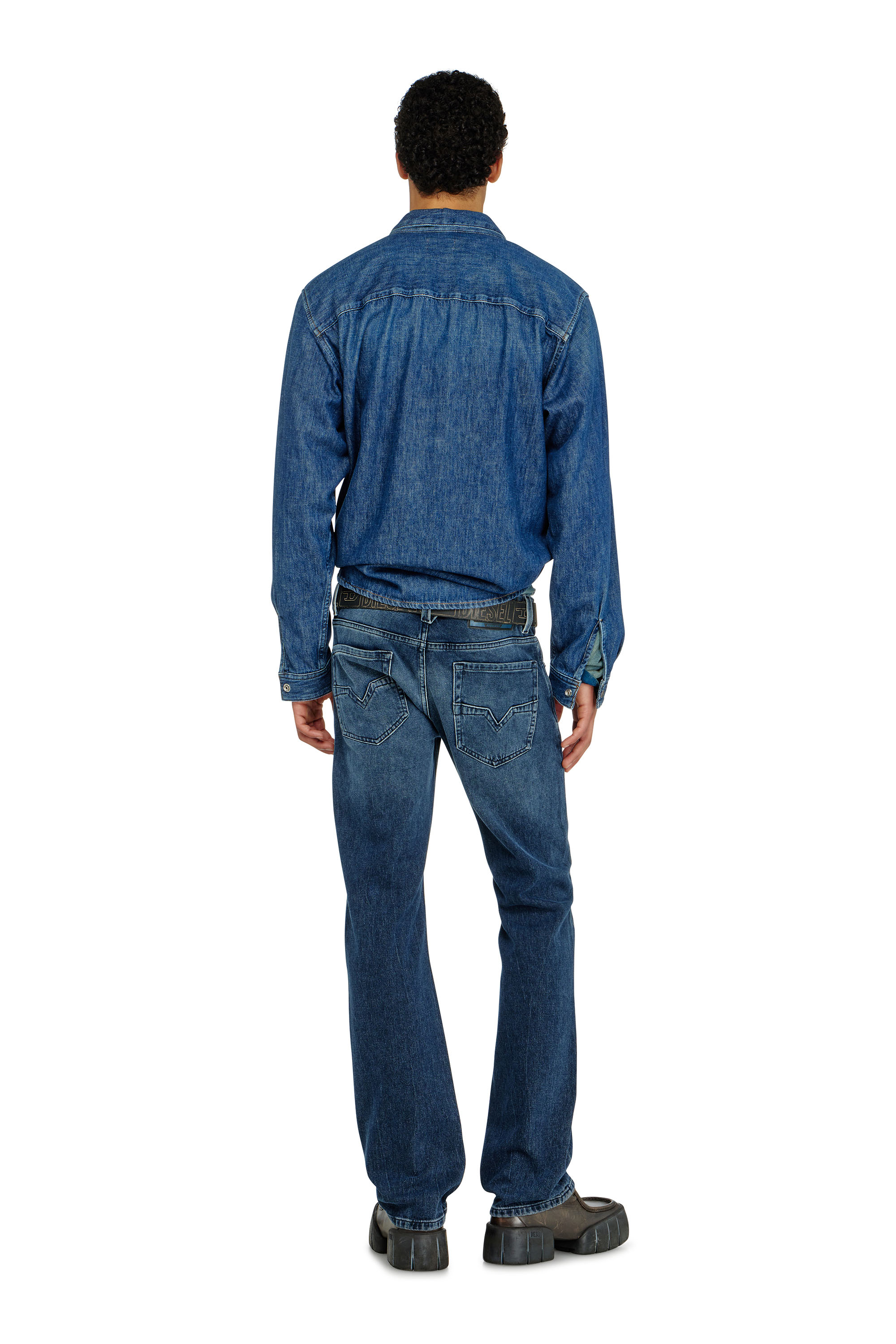 Diesel - Man's Regular Jeans 1985 Larkee 0KBBM, Dark Blue - 4