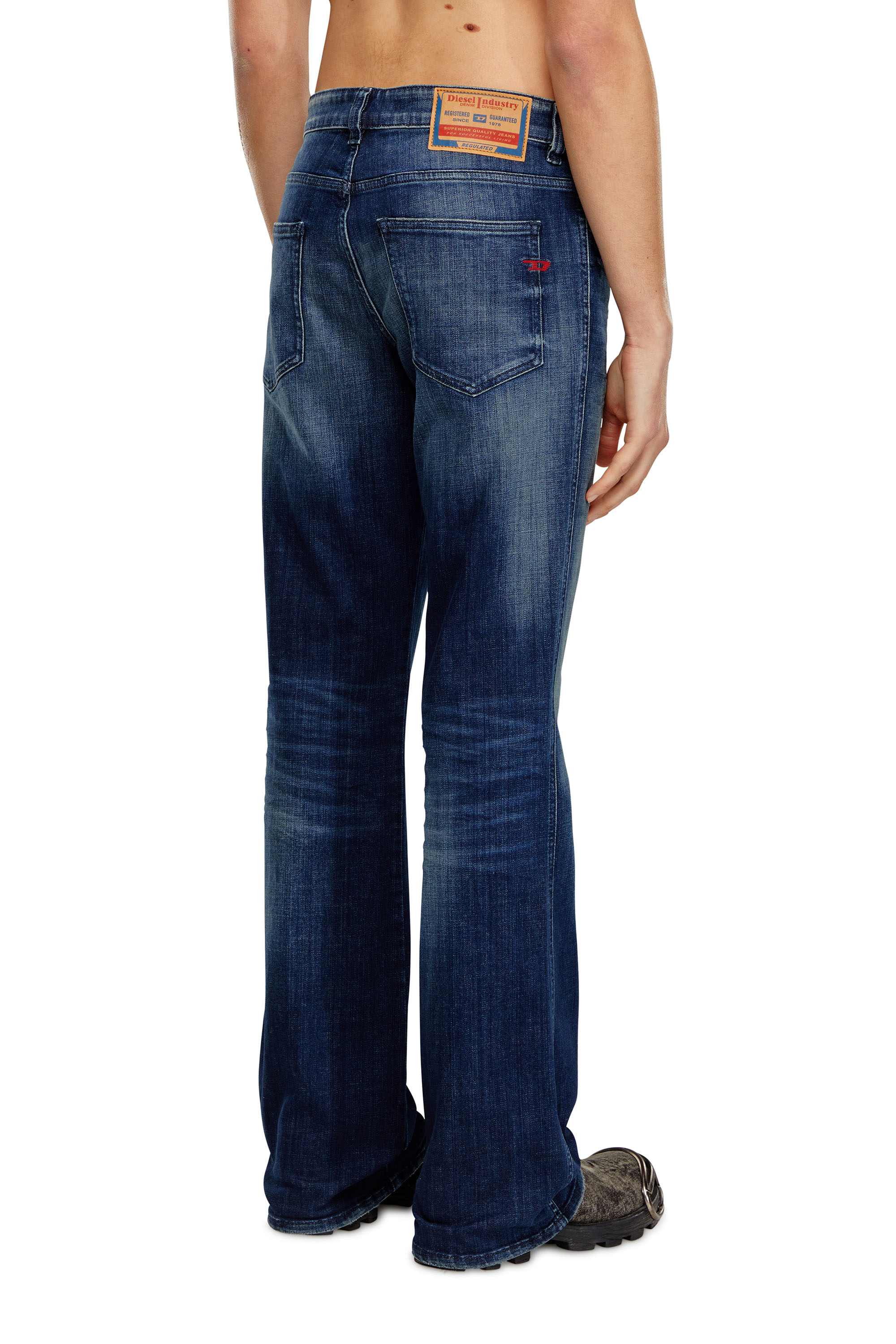 Diesel - Man's Bootcut Jeans 1998 D-Buck 09H35, Dark Blue - 4